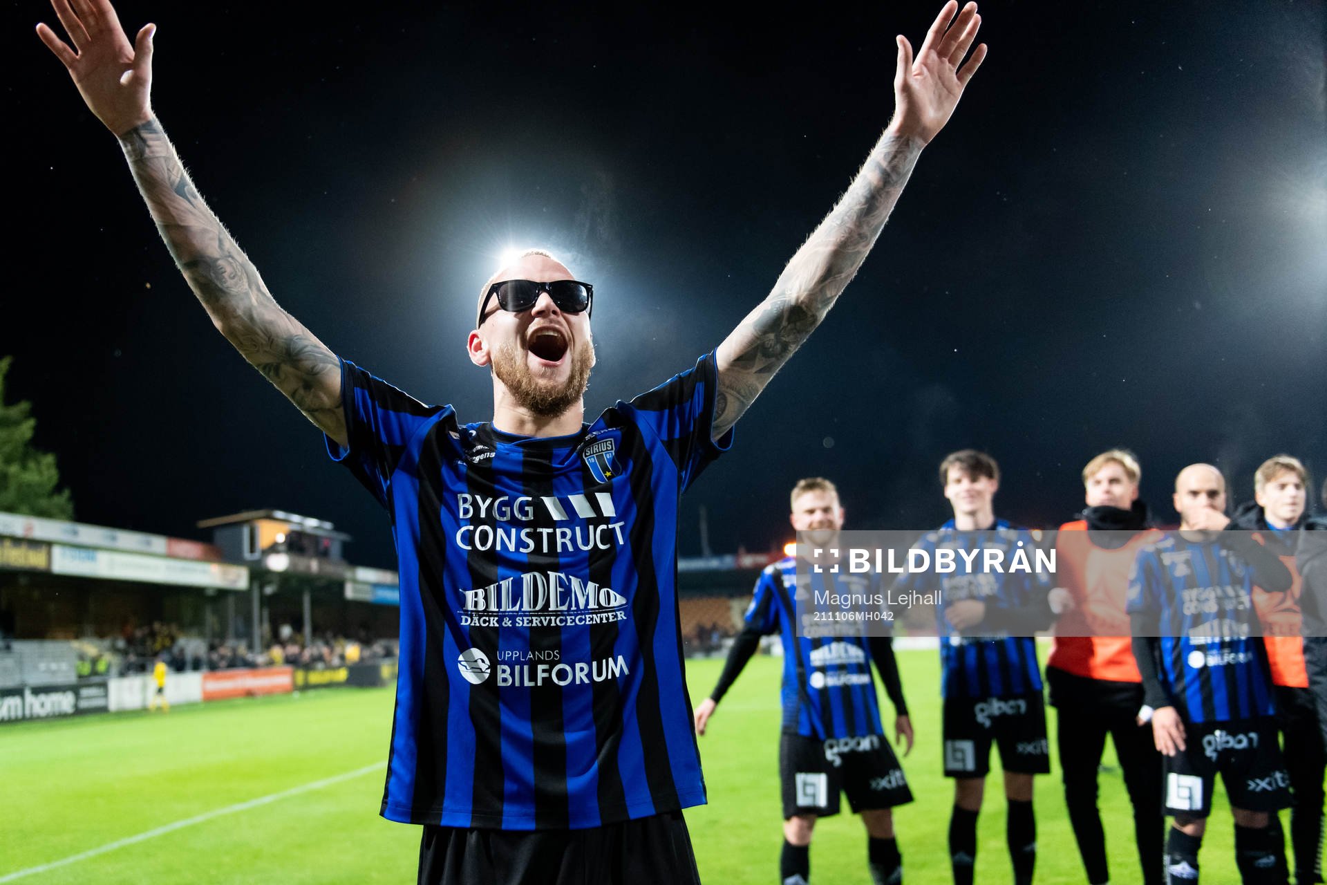Sirius Adam Ståhl jublar