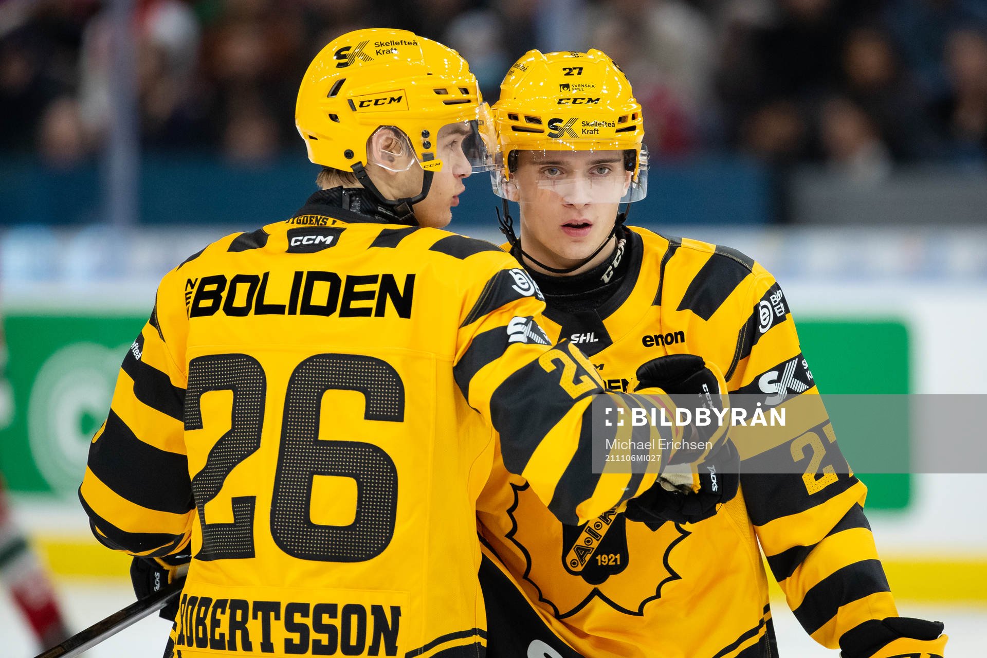 Skellefteås Simon Robertsson och Gabriel Säll