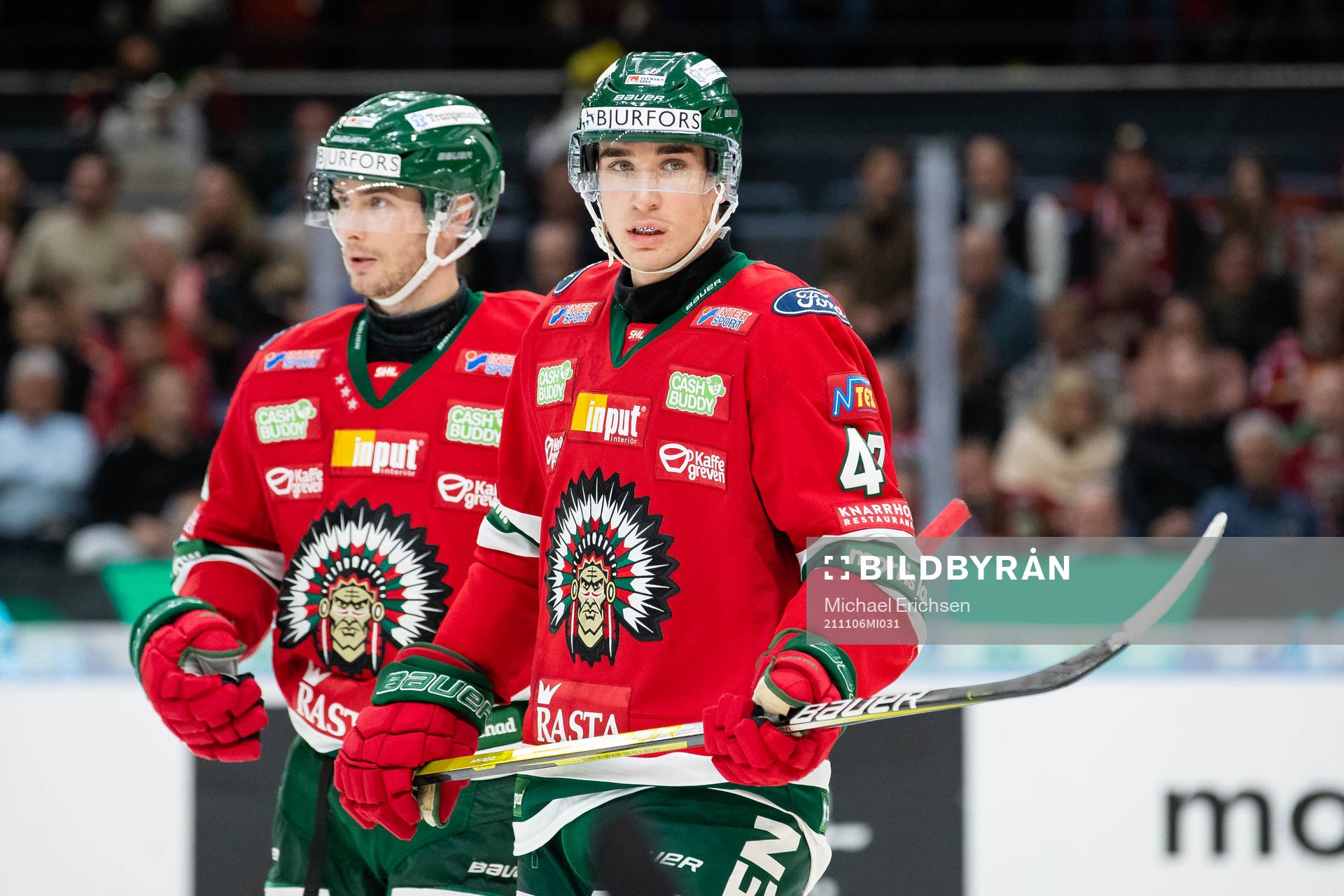 Frölundas Johan Sundström och Daniel Torgersson