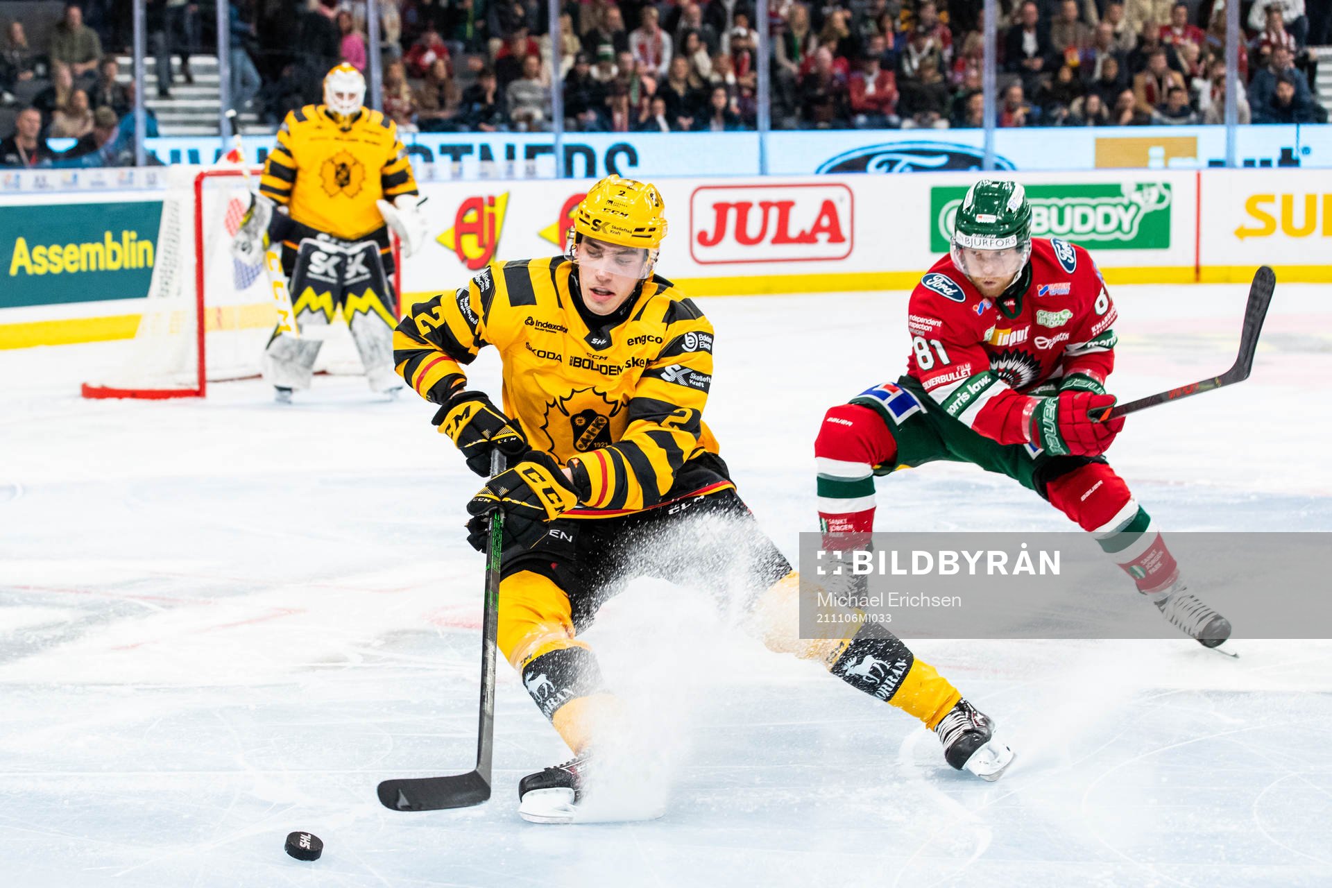 Skellefteås Adam Wilsby och Frölundas Ryan Lasch