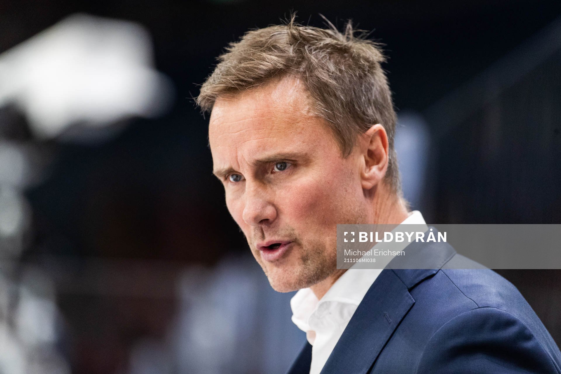 Frölundas tränare Roger Rönnberg