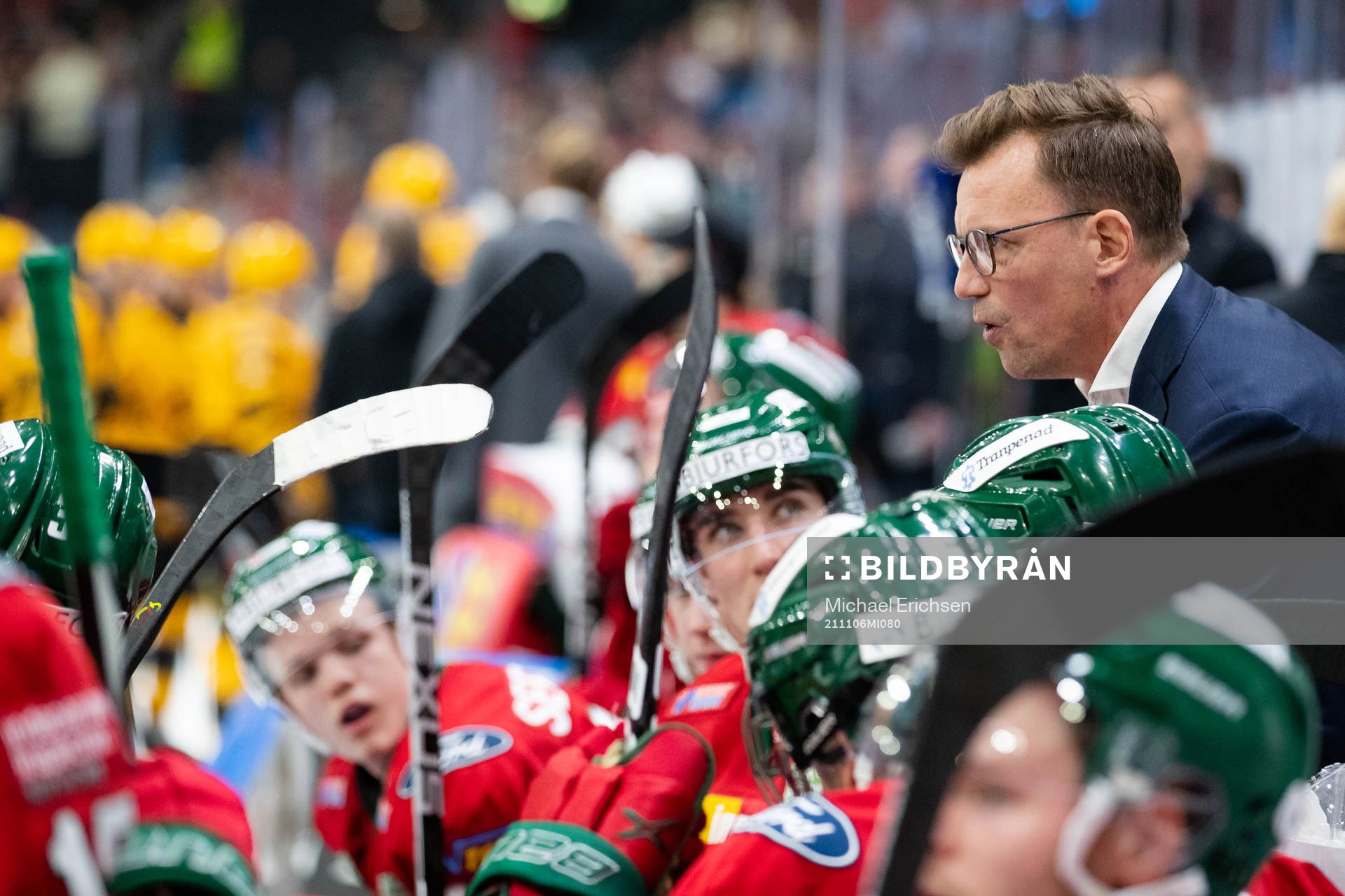 Frölundas assisterande tränare Kristoffer Näslund