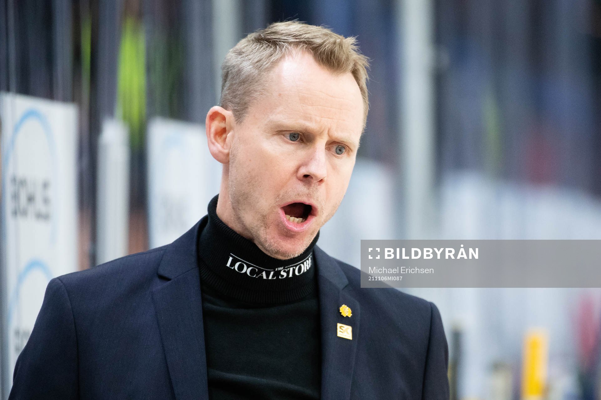 Skellefteås tränare Robert Ohlsson