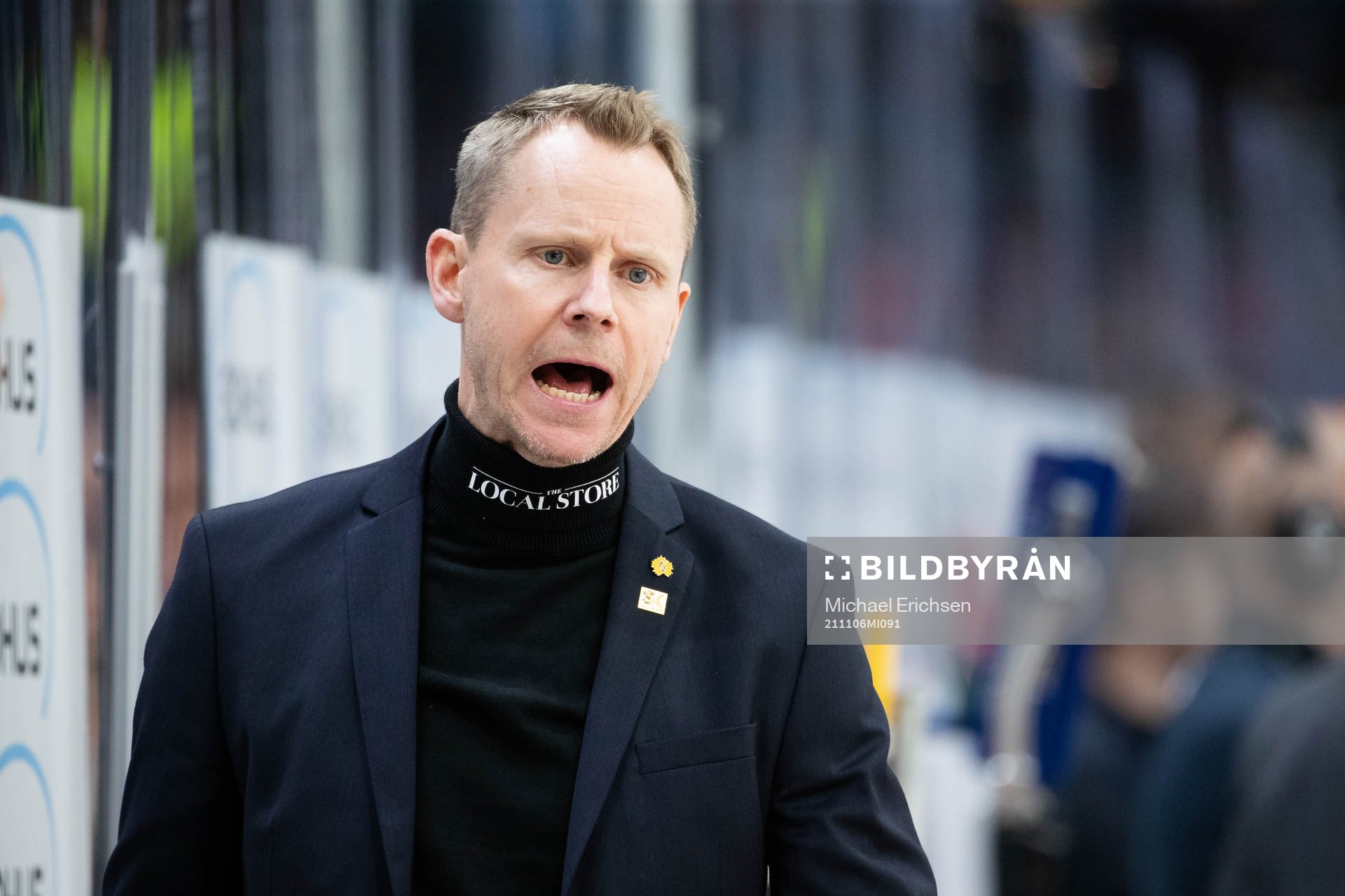 Skellefteås tränare Robert Ohlsson