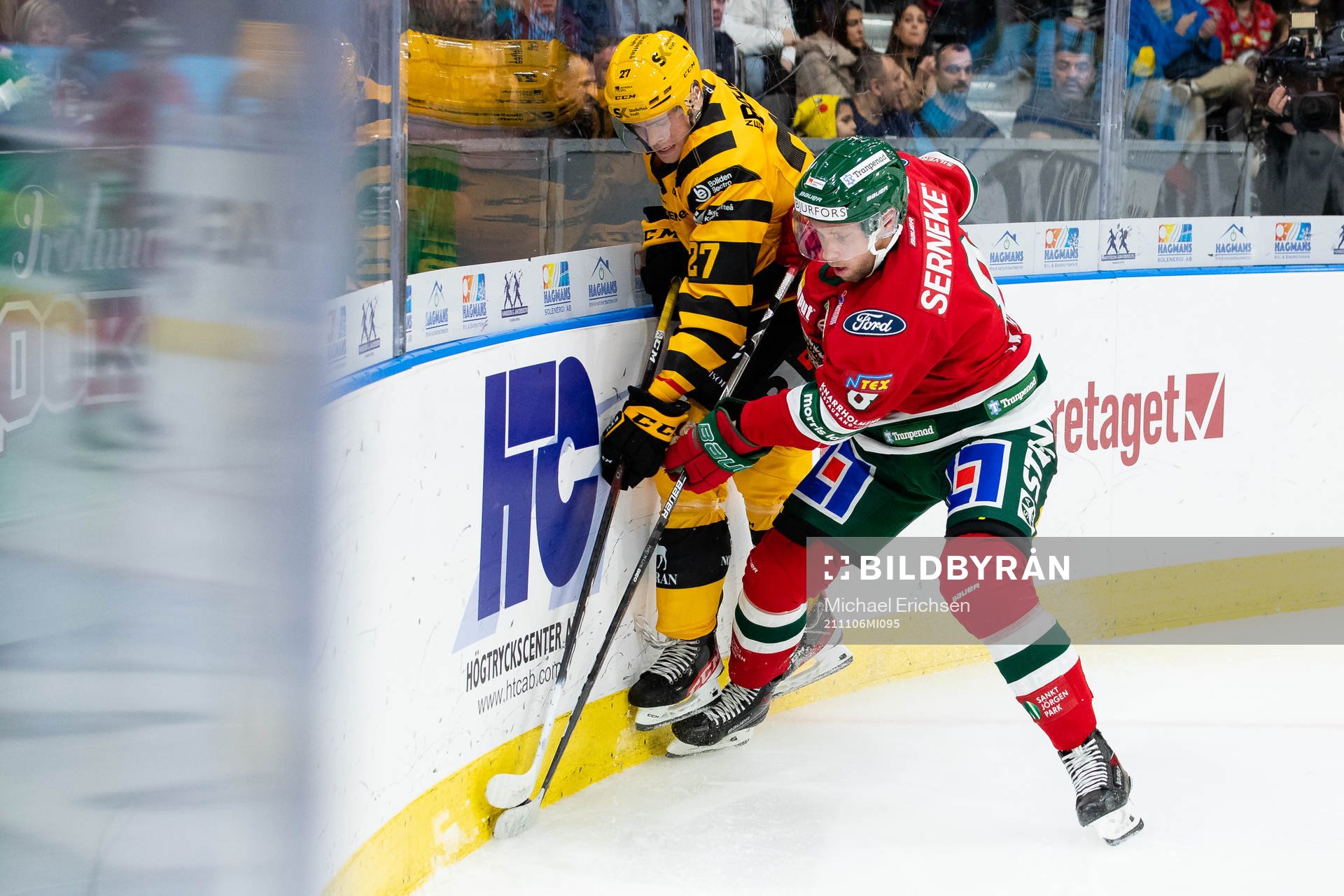 Skellefteås Gabriel Säll och Frölundas Viktor Ekbom