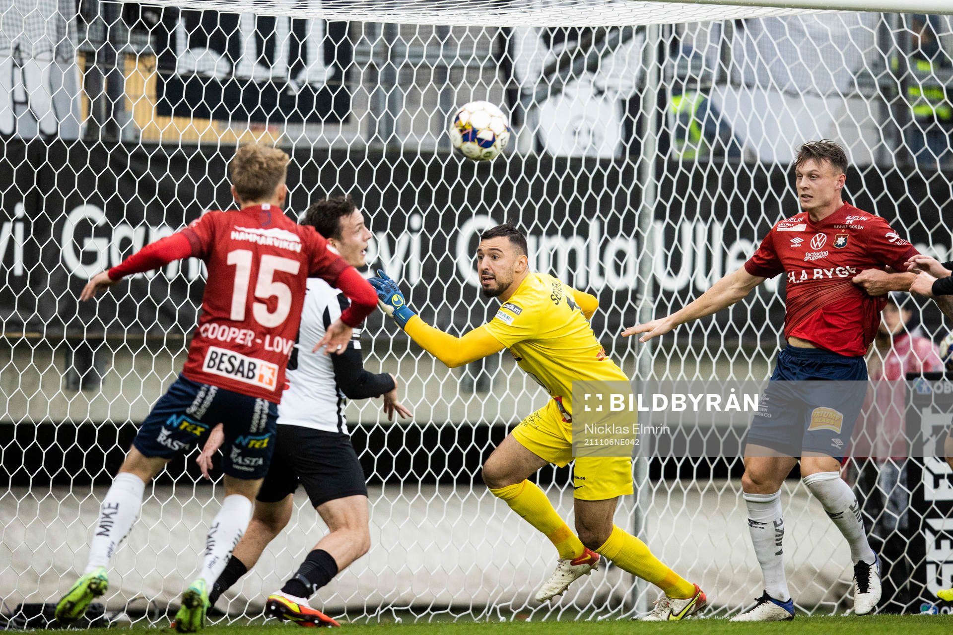 Landskronas målvakt Amr Kaddoura