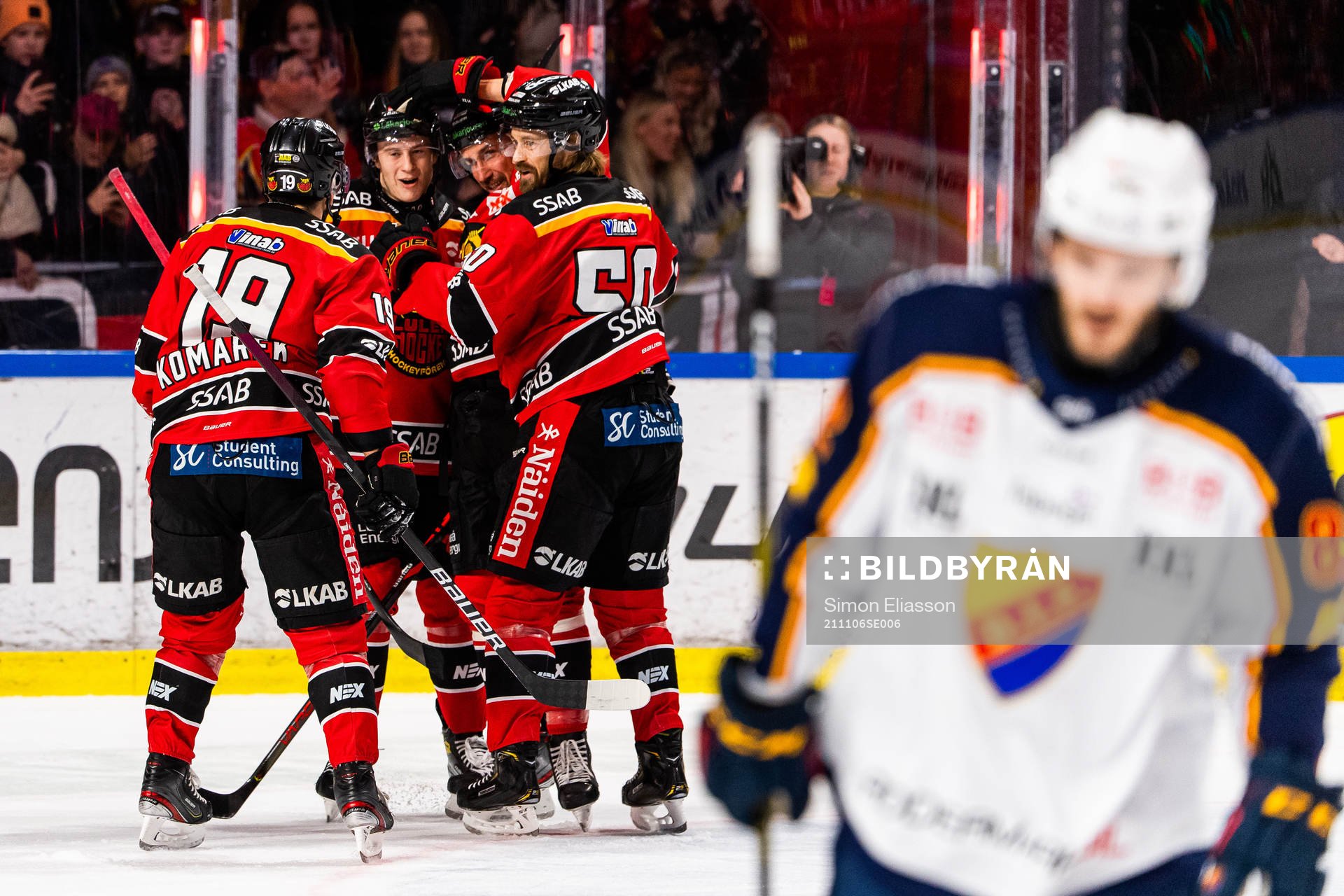 Luleås Sami Lepistö jublar