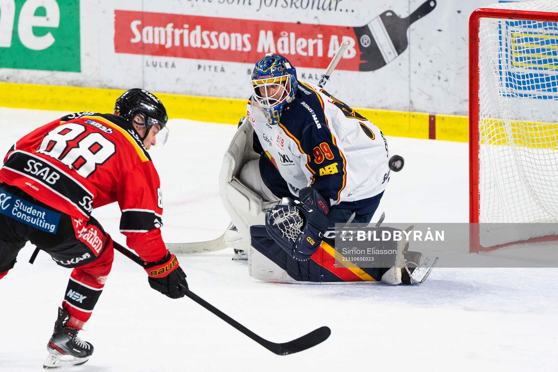 Djurgårdens målvakt Niklas Svedberg