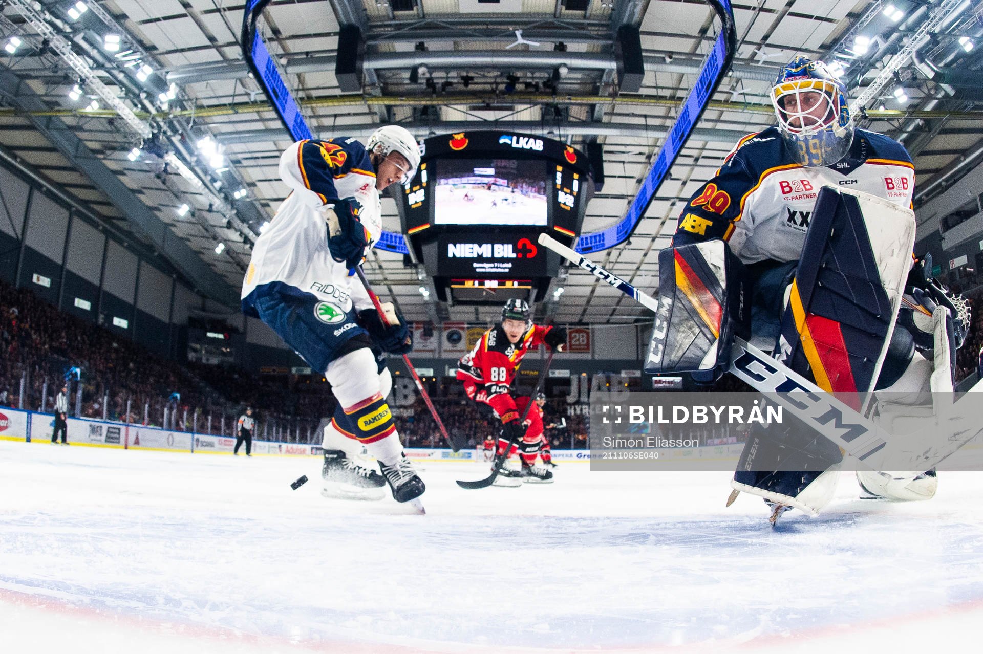 Djurgårdens målvakt Niklas Svedberg