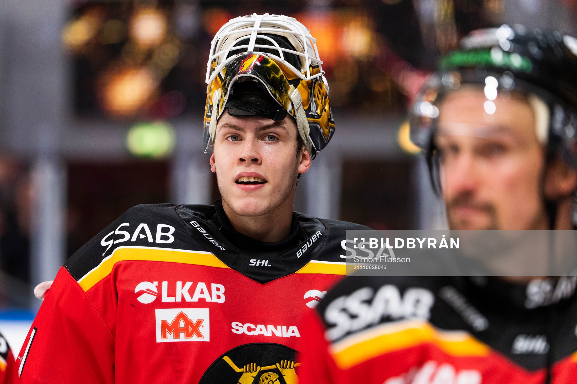 Luleås målvakt Jesper Wallstedt