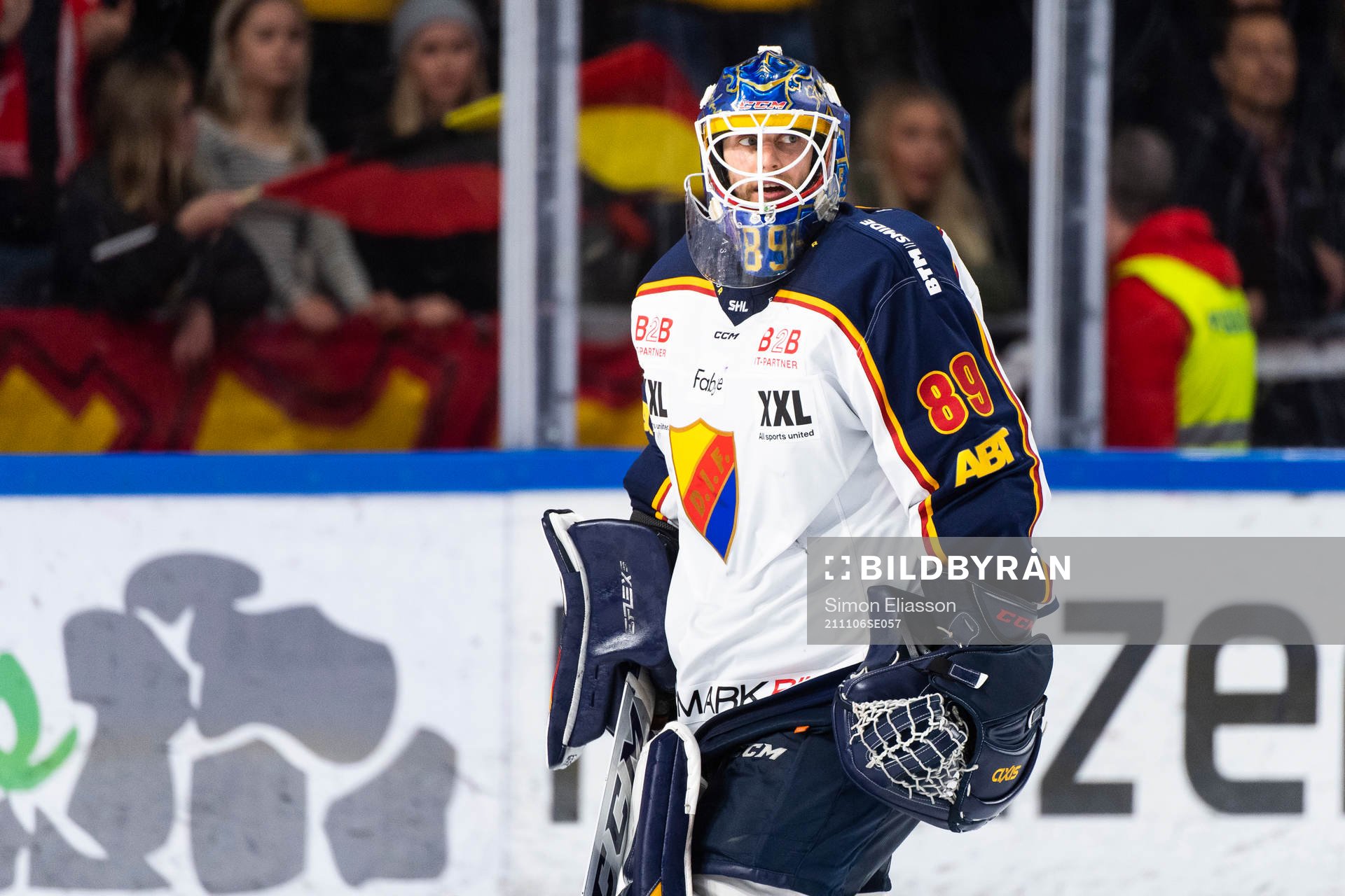 Djurgårdens målvakt Niklas Svedberg