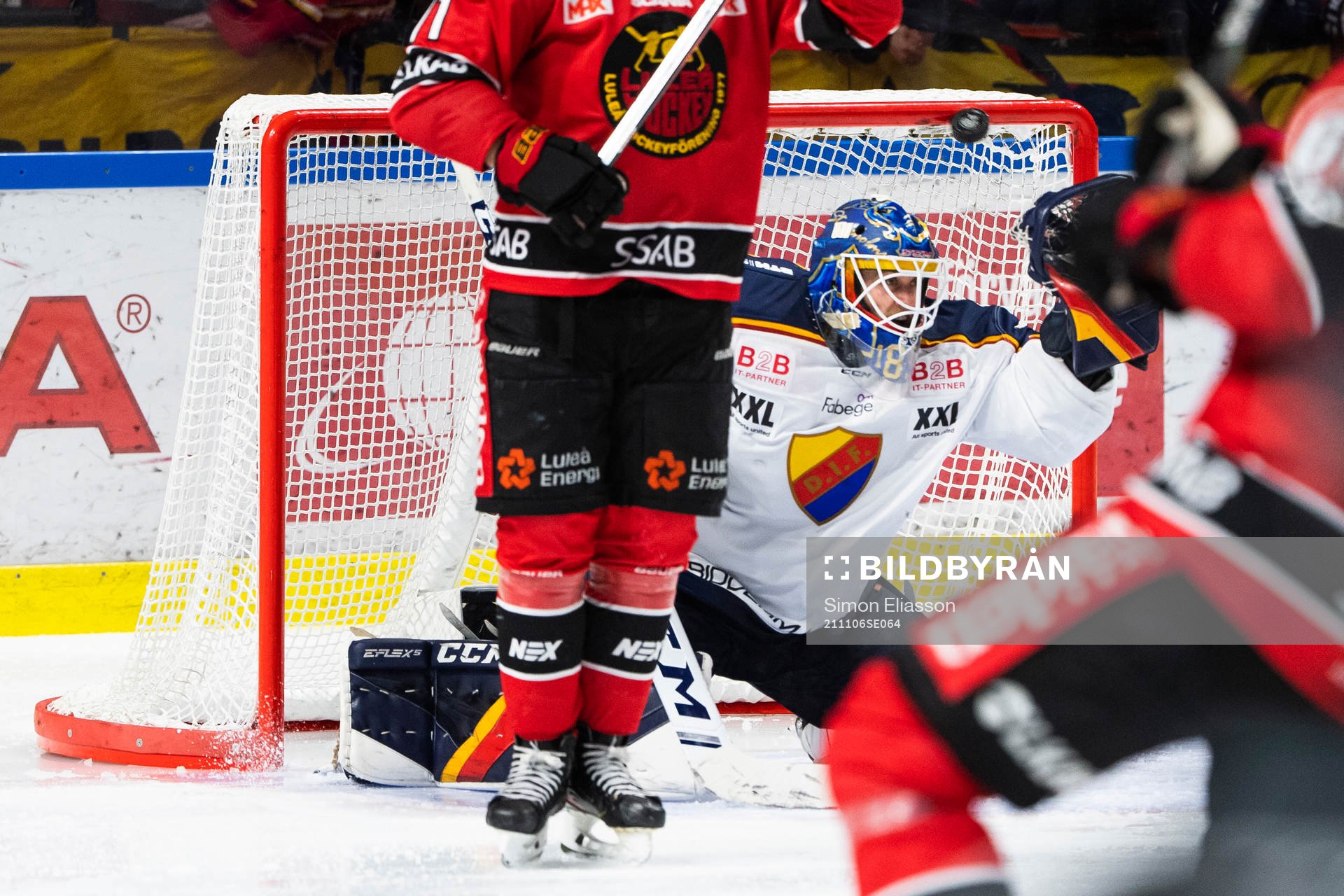 Djurgårdens målvakt Niklas Svedberg