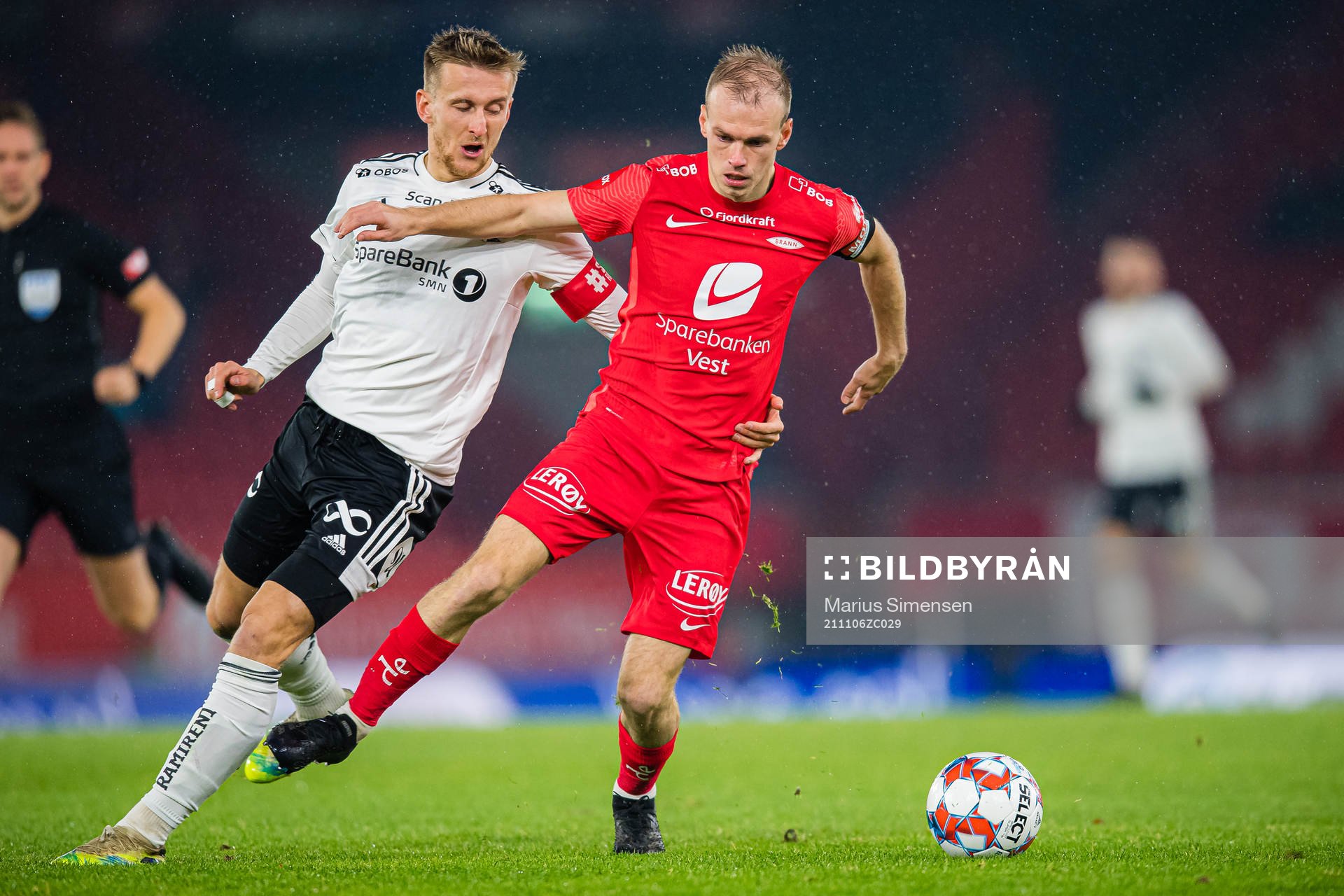 Erlend Dahl Reitan of Rosenborg and Petter Dahle Strand of