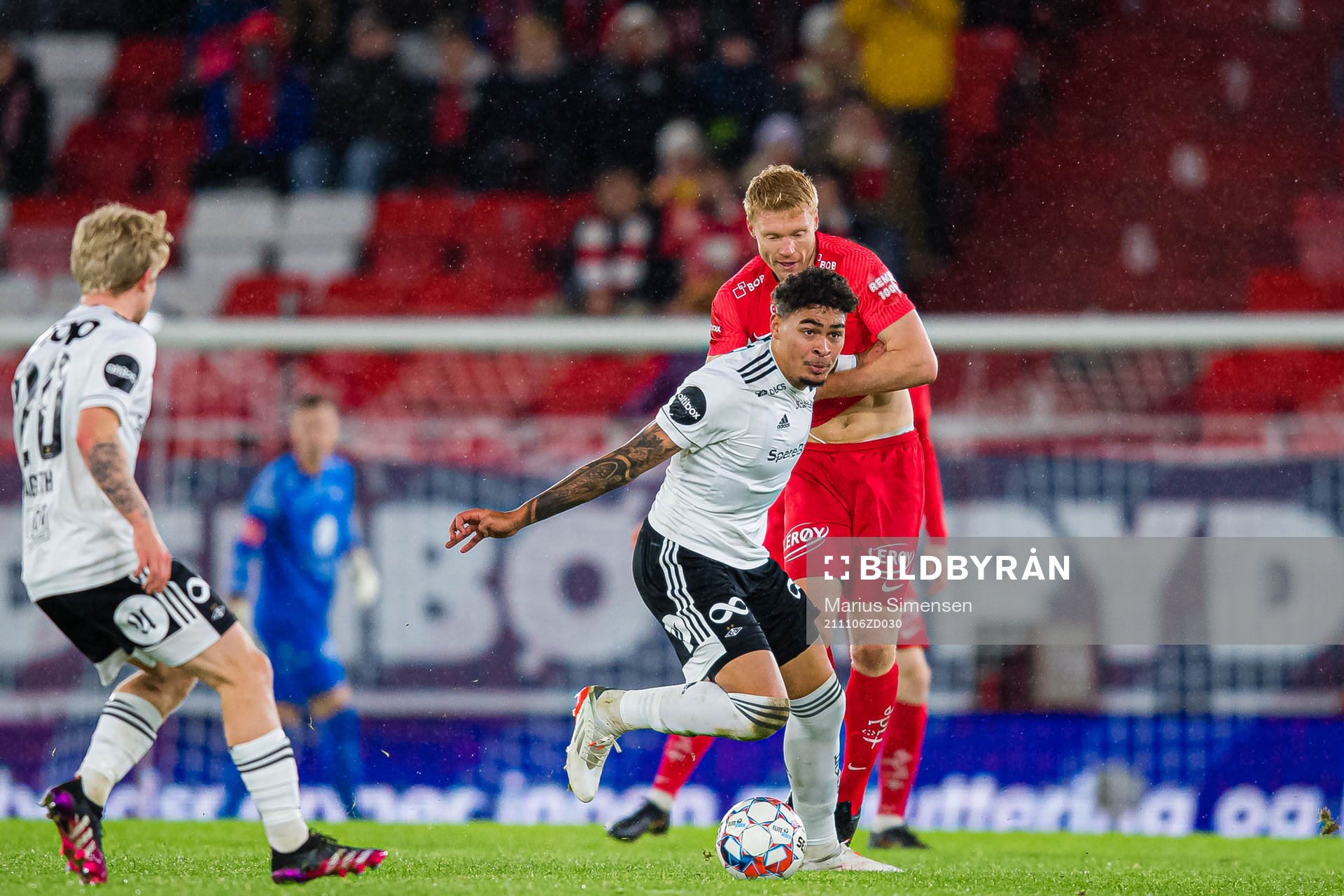 Noah Jean Holm of Rosenborg and Sivert Heltne Nilsen of