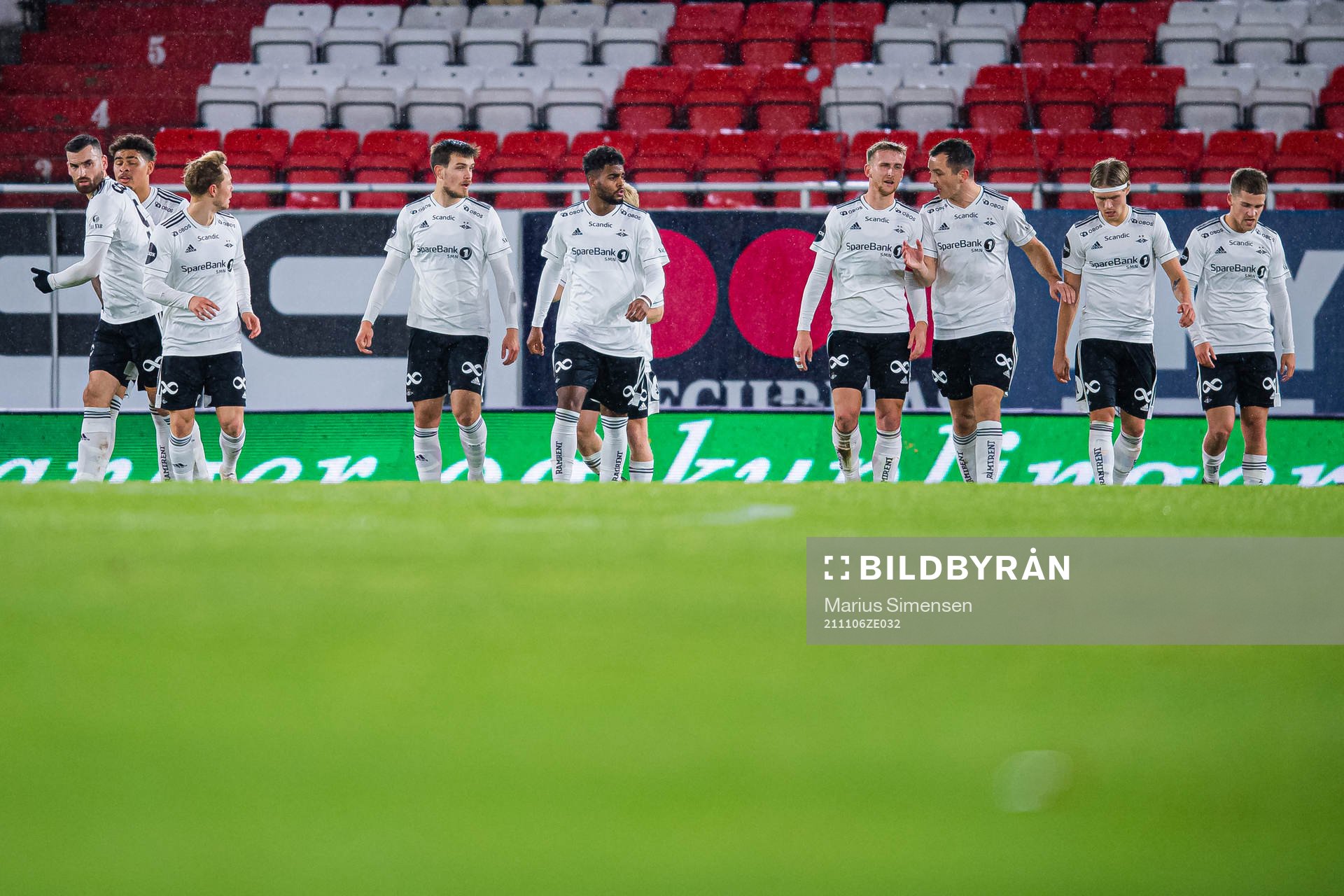 Emil Konradsen Ceide of Rosenborg celebrates