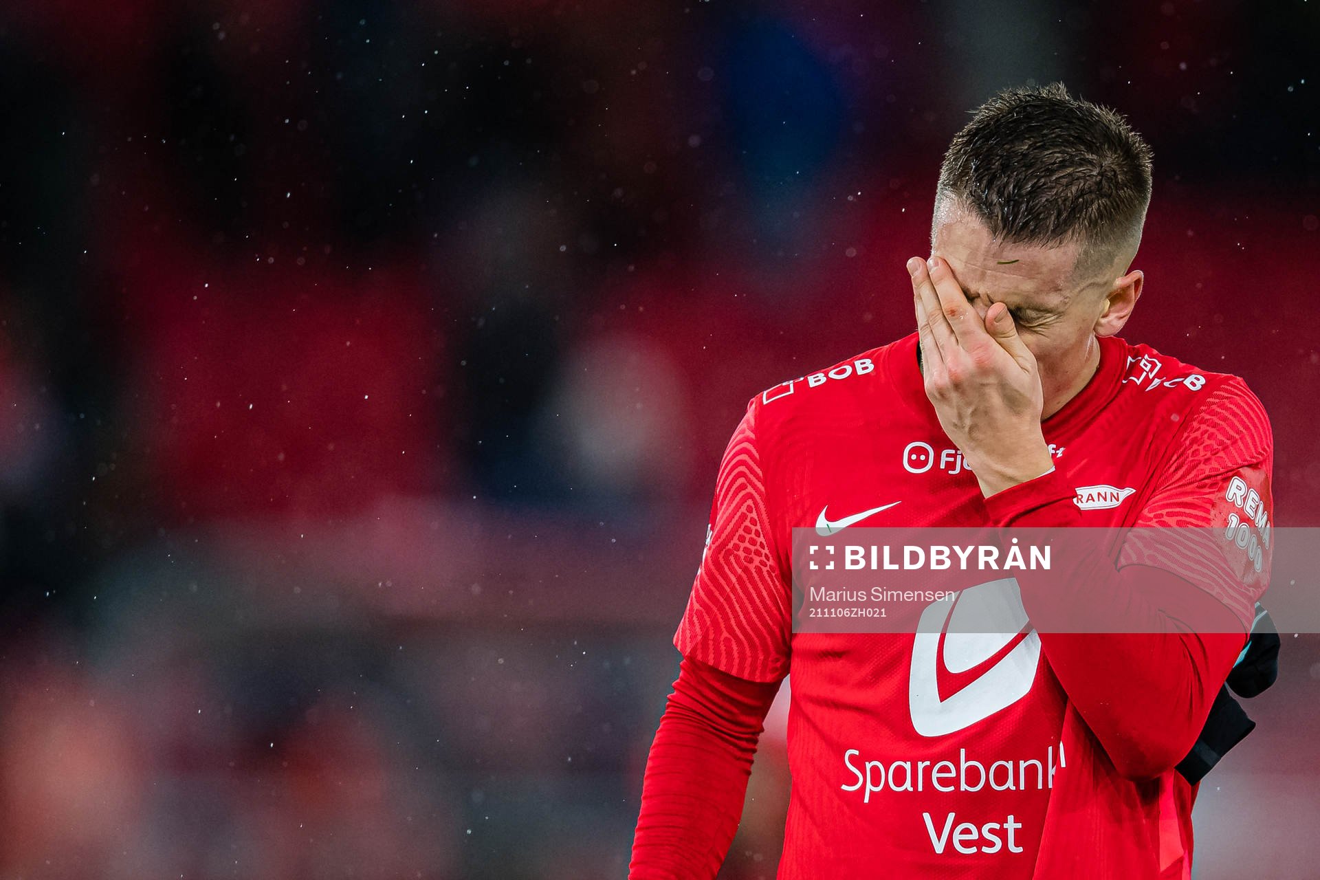 Robert Thomas Taylor of Brann looks dejected