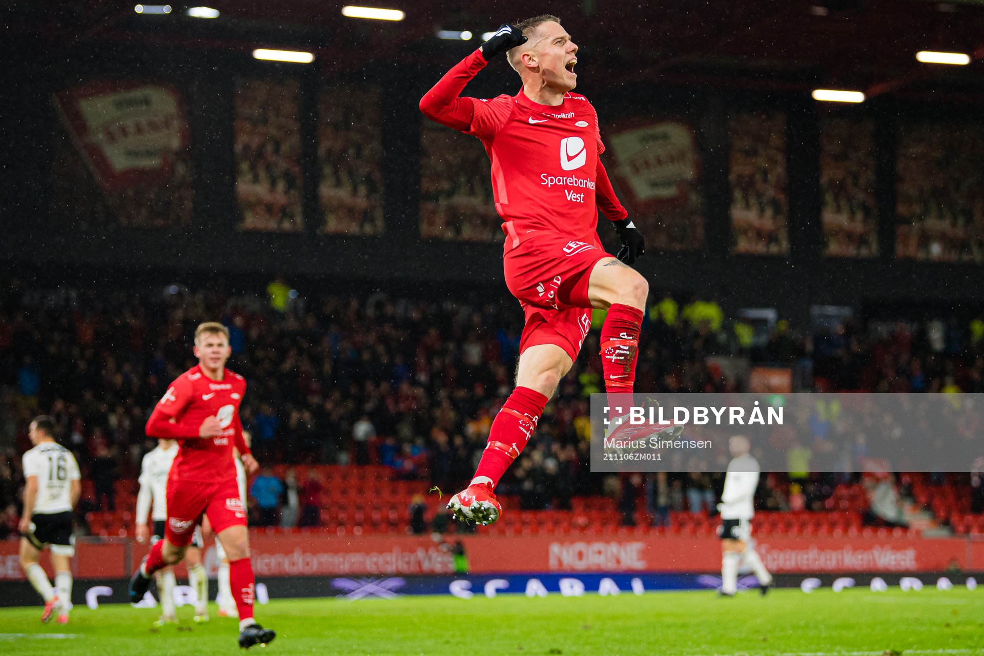 Robert Thomas Taylor of Brann celebrates