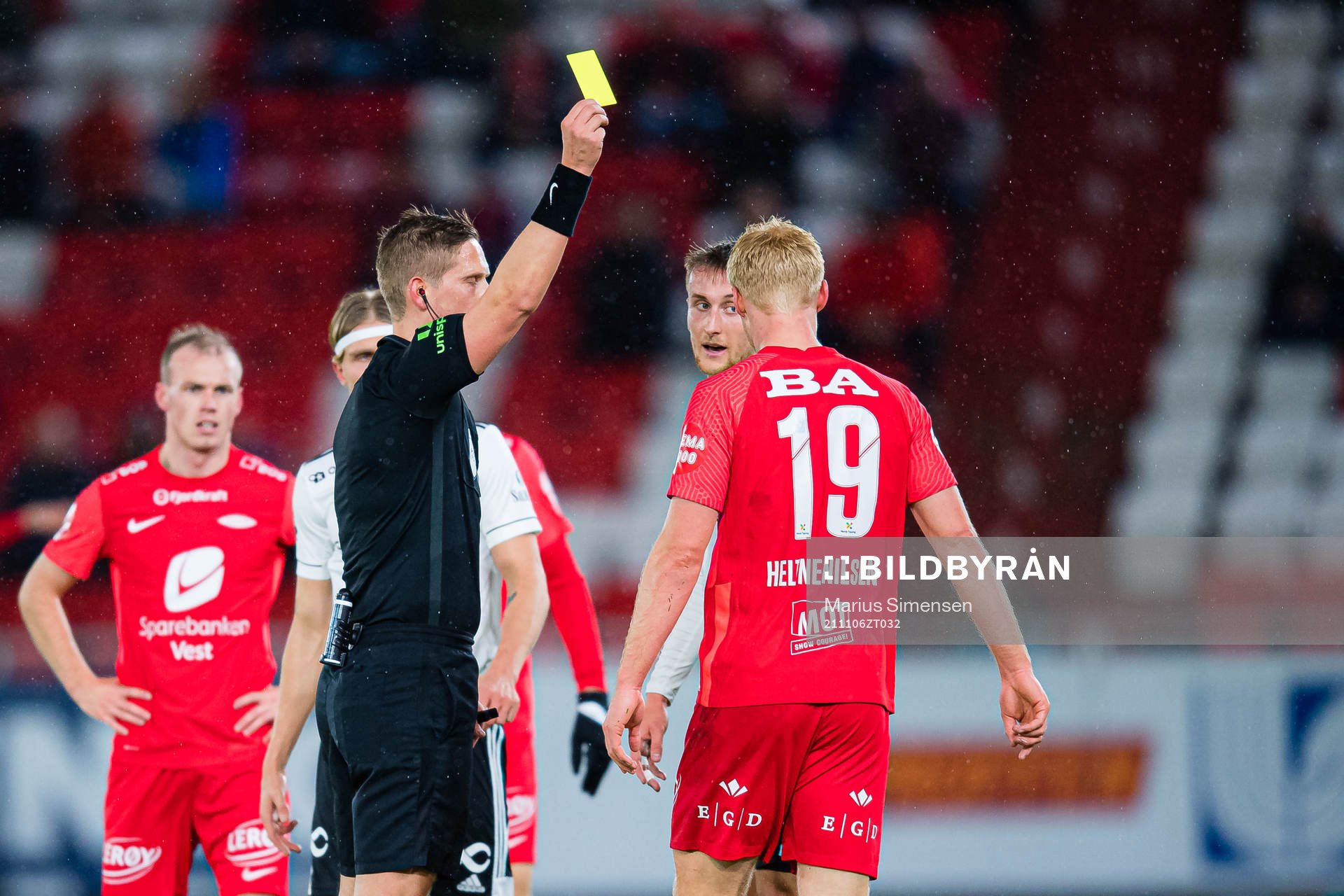 Sivert Heltne Nilsen of Brann and Erlend Dahl Reitan of