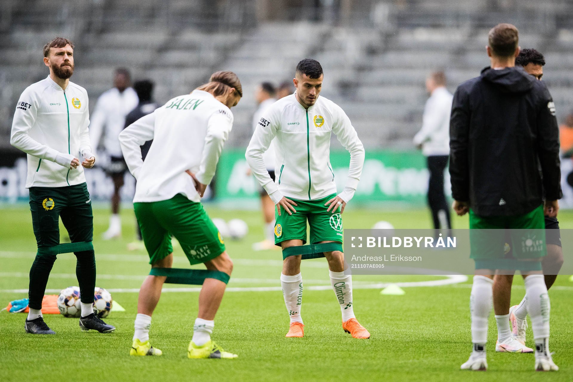 Hammarbys Simon Sandberg och Astrit Selmani