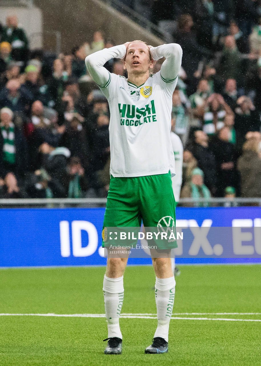 Hammarbys Gustav Ludwigson deppar