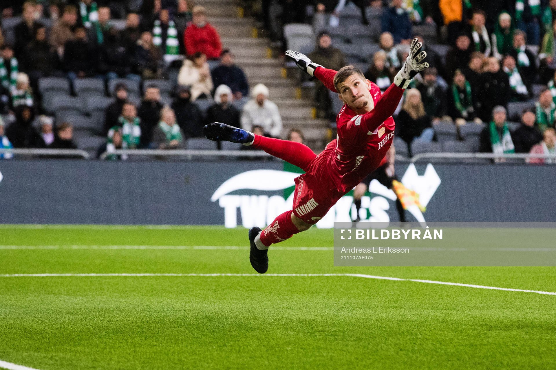 Örebros målvakt Bobby Allain