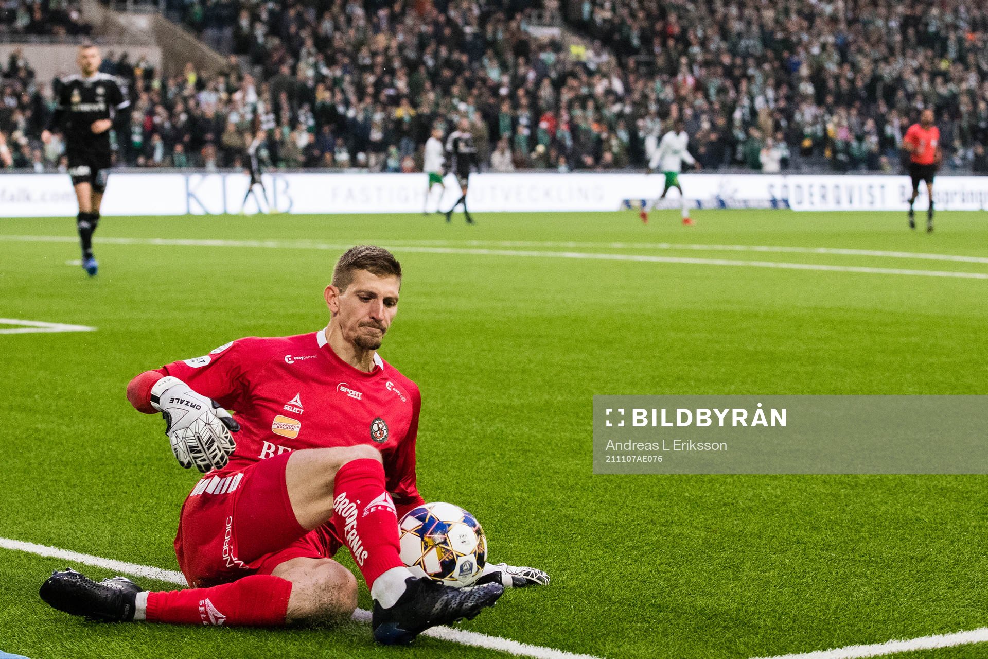 Örebros målvakt Bobby Allain