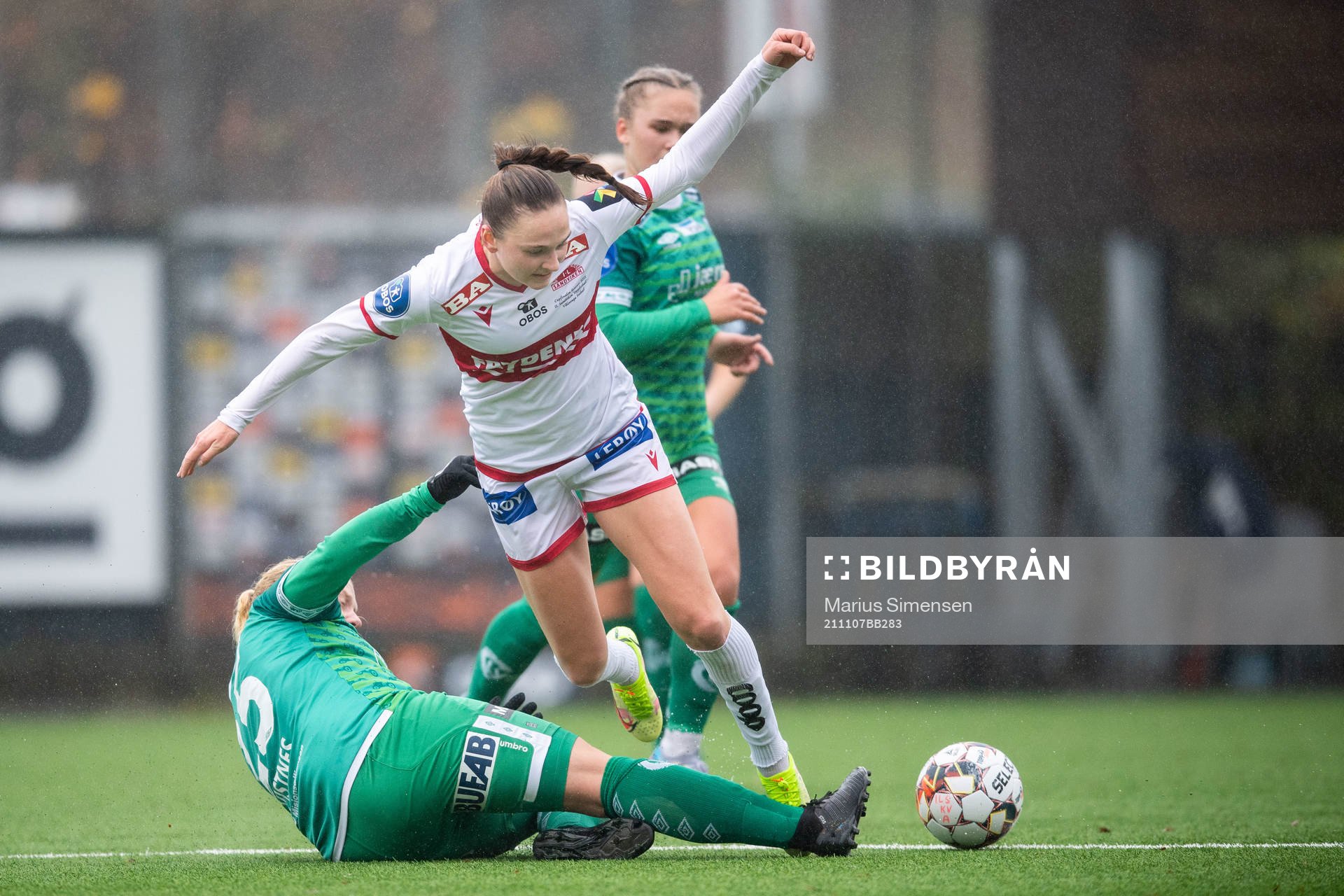 Susanne Vistnes of Klepp and Vilde Hasund of Sandviken