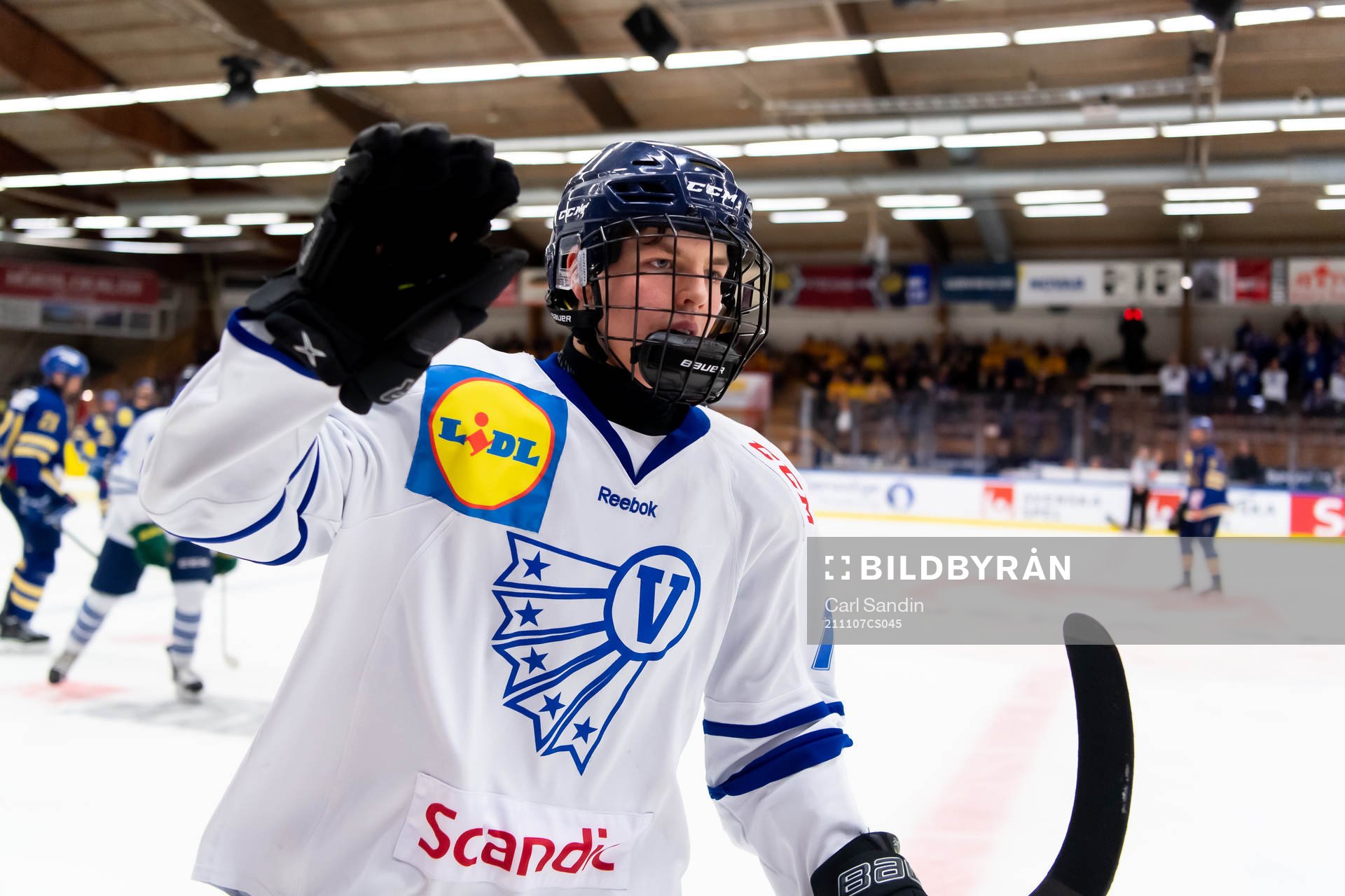 Västerbottens Joel Barrefjord jublar