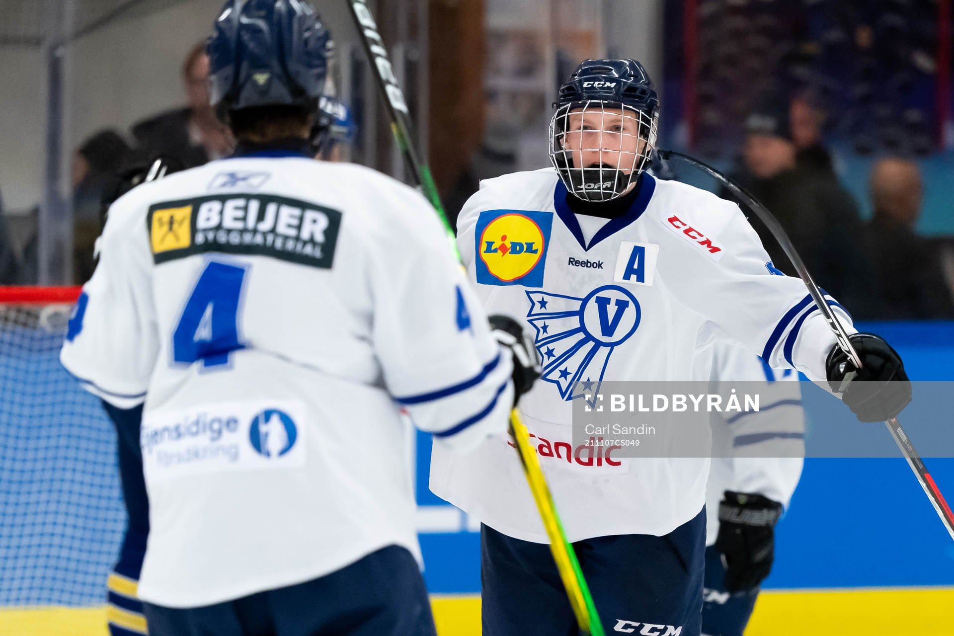 Västerbottens Gustav Öberg Andersson  jublar