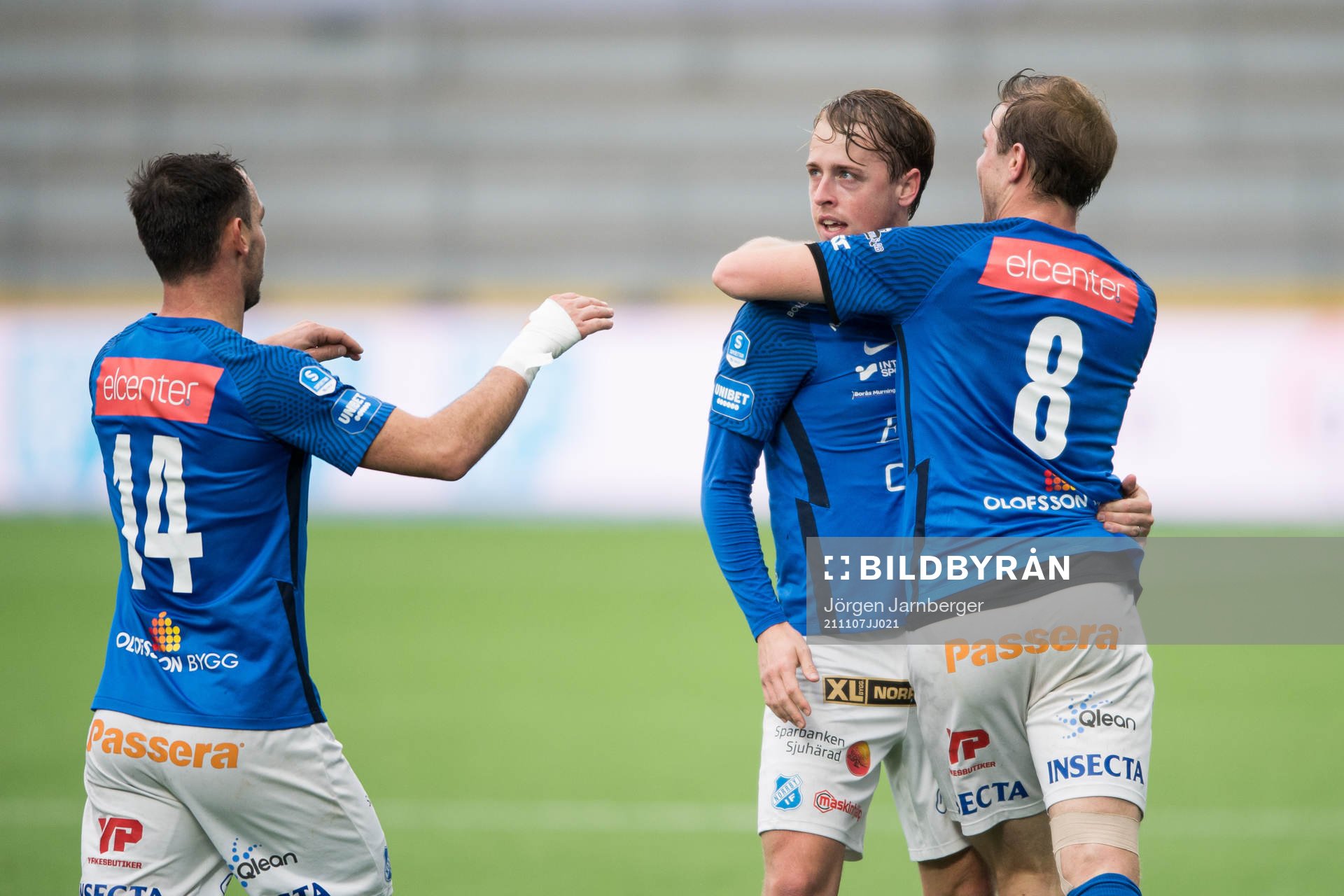 under fotbollsmatchen i Superettan mellan Norrby och GIF
