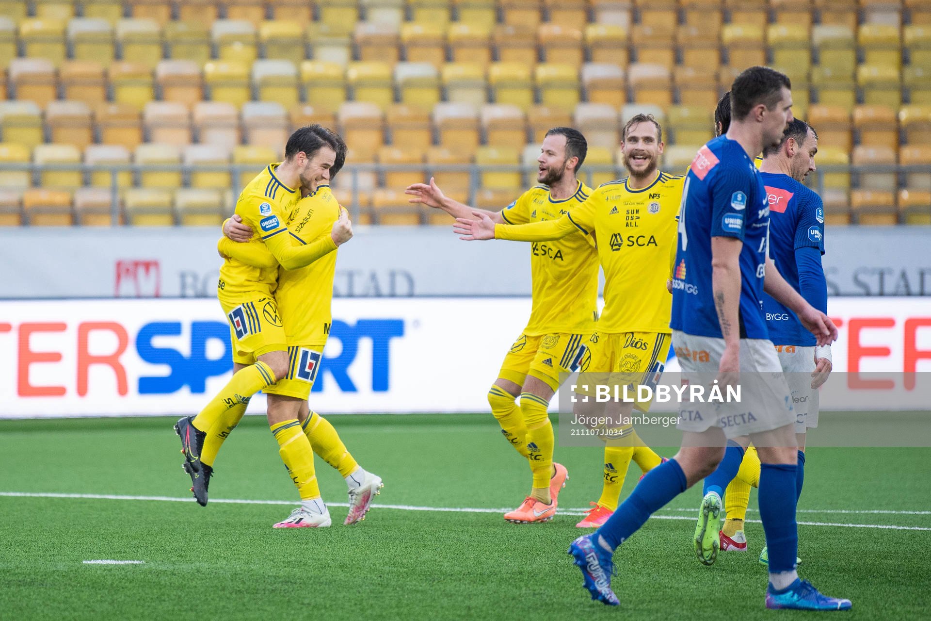 Sundsvalls Pontus Silfwer jublar