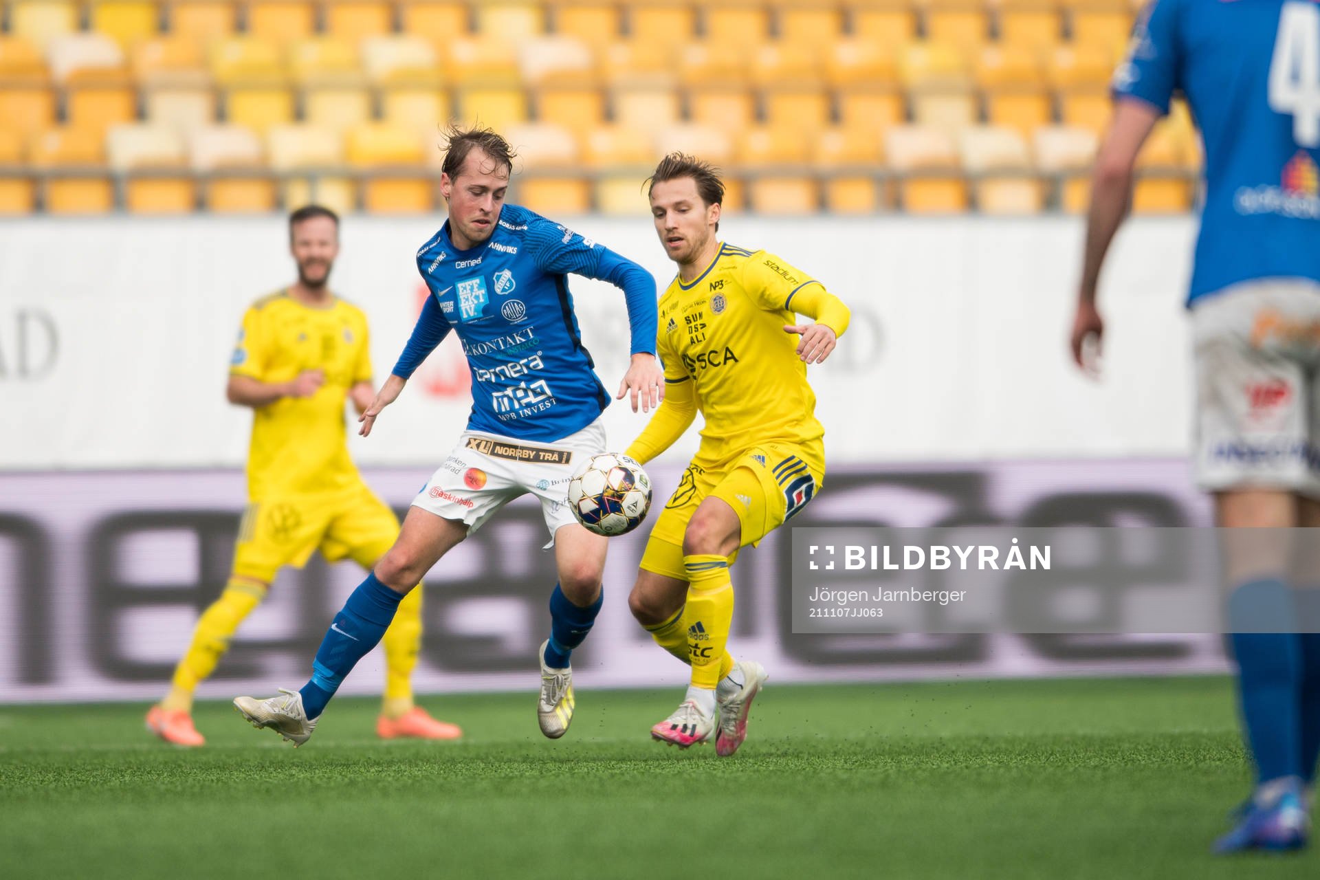 Norrbys Robin Strömberg och Sundsvalls Daniel Stensson