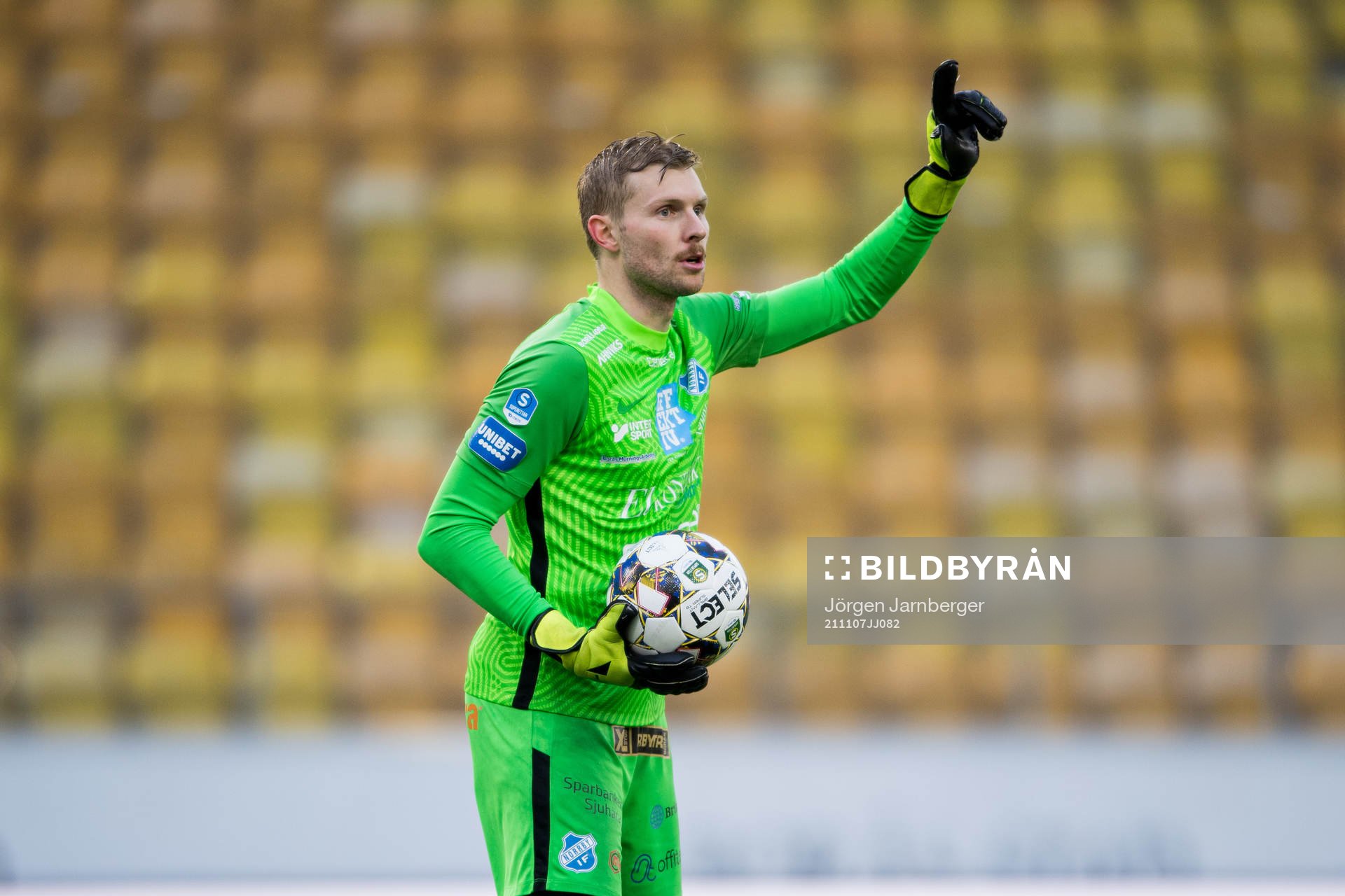 Norrbys målvakt Anton Cajtoft