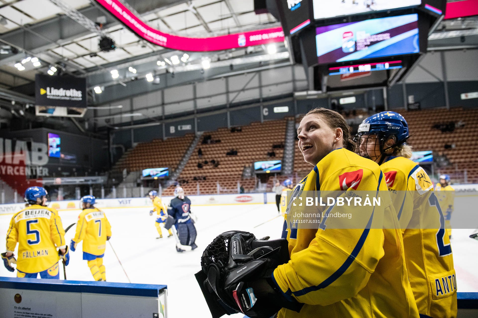goalkeeper Sara Grahn of Sweden