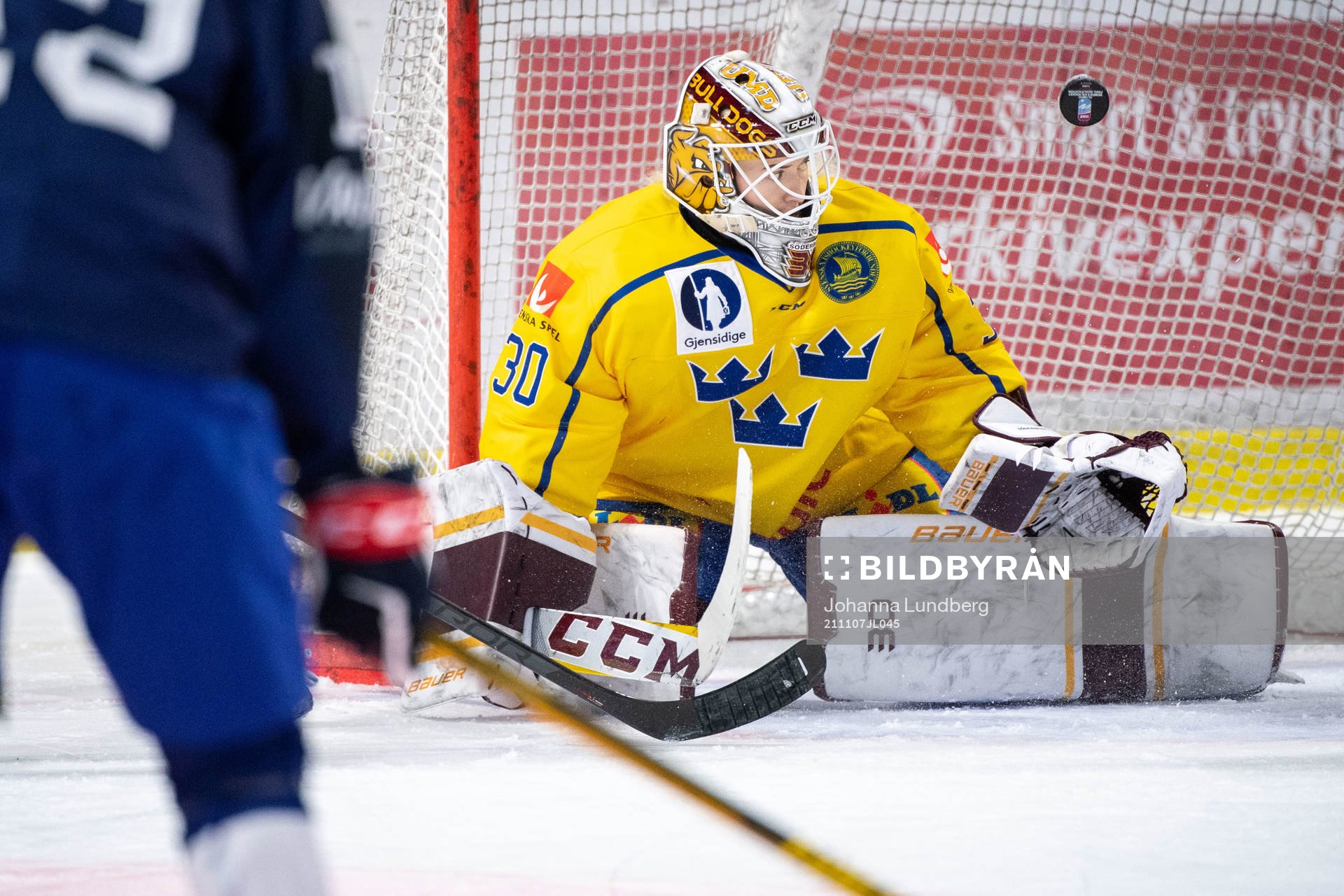 Goalkeeper Emma Söderberg of Sweden