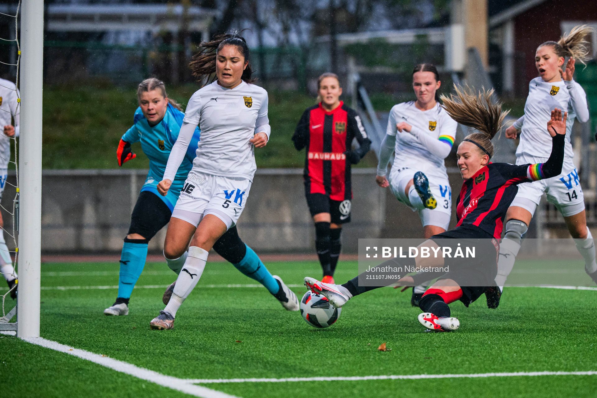 Brommapojkarnas Saga Swedman gör 1-2