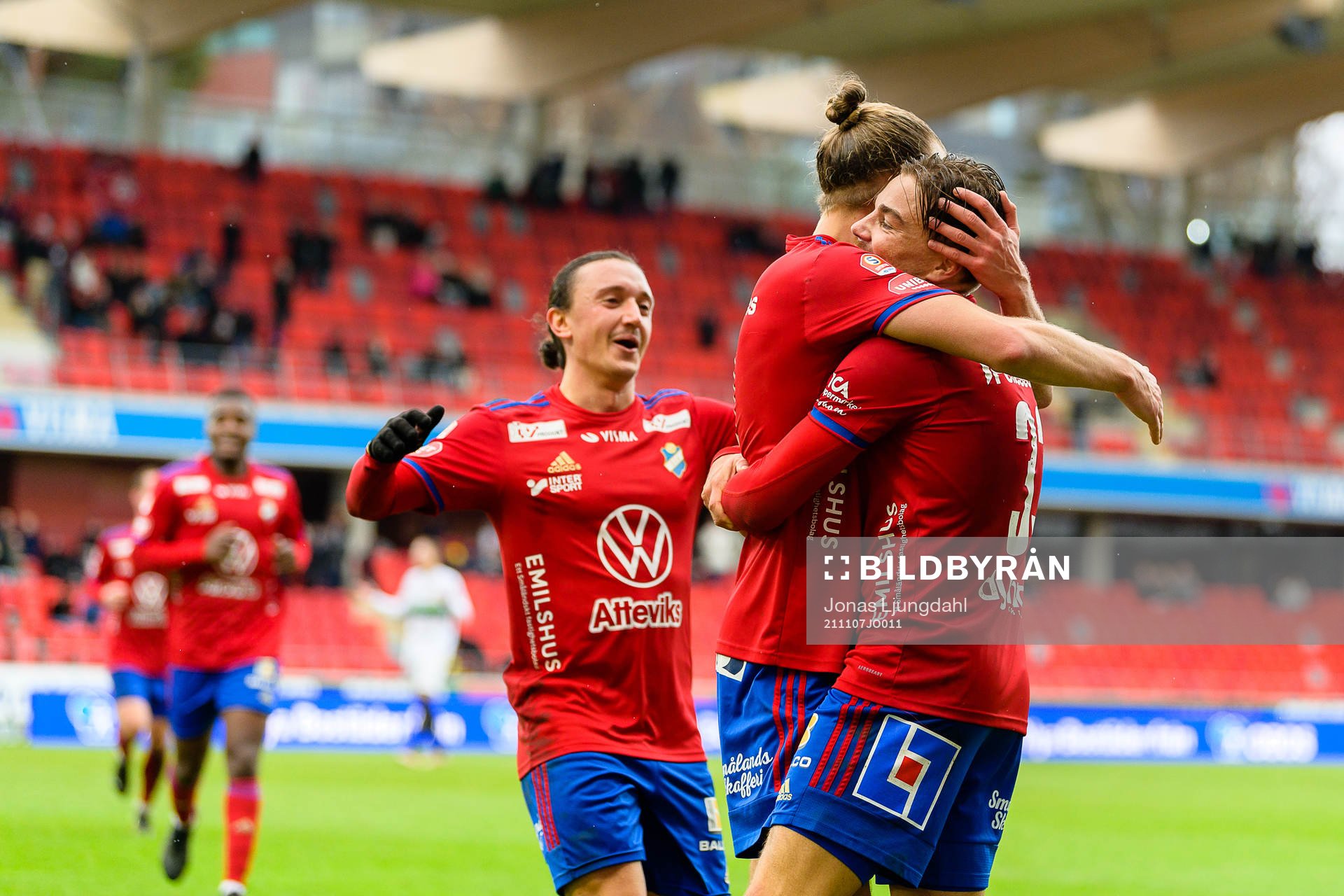 Östers Mattias Pavic, Jesper Jonasson Westermark och Tatu