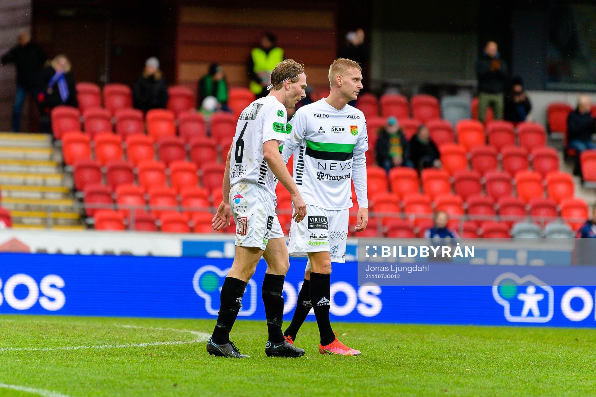 GAIS August Wängberg och Joackim Åberg deppar