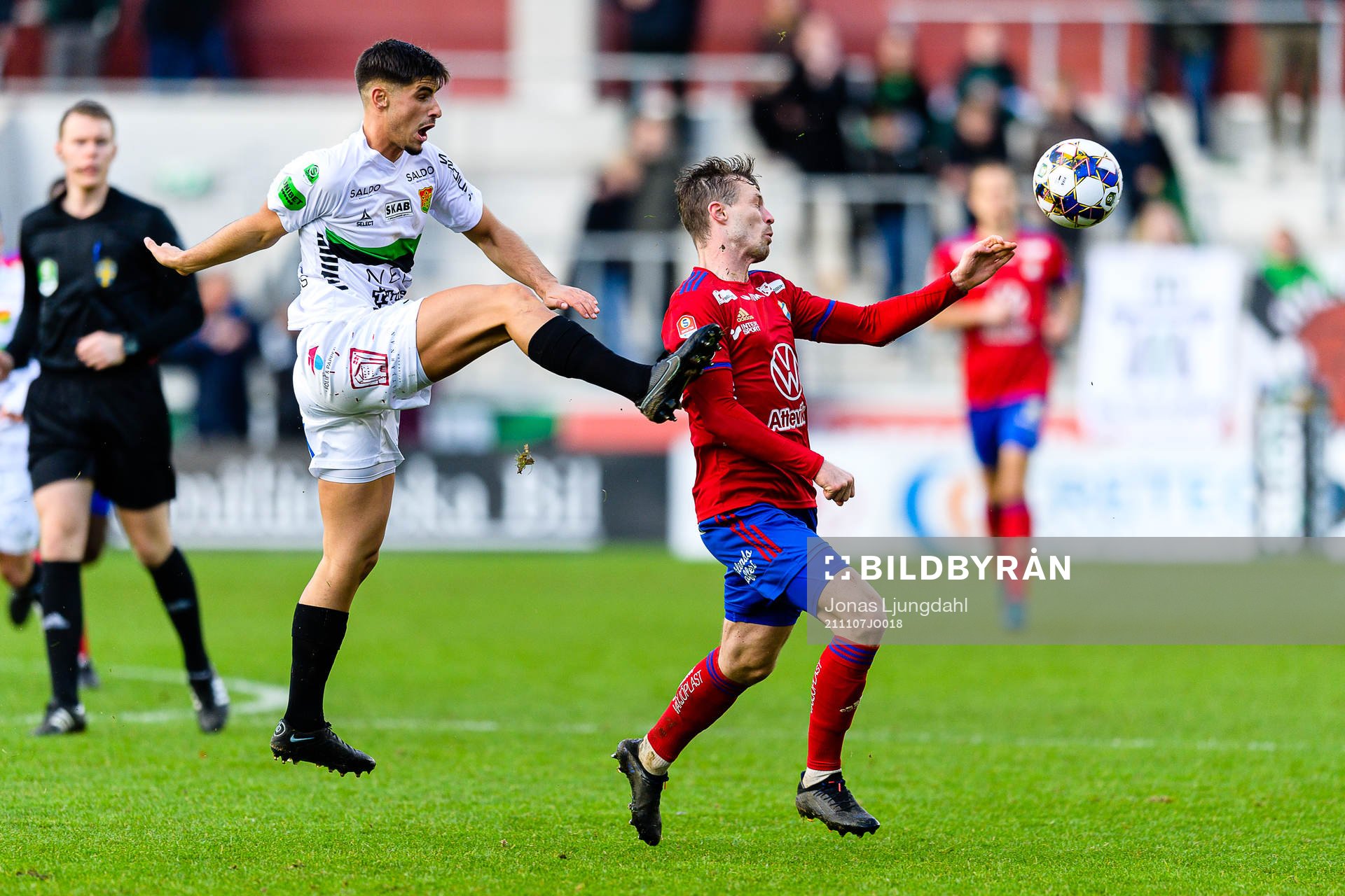 GAIS Emin Grozdanic och Östers Nicolas Mortensen