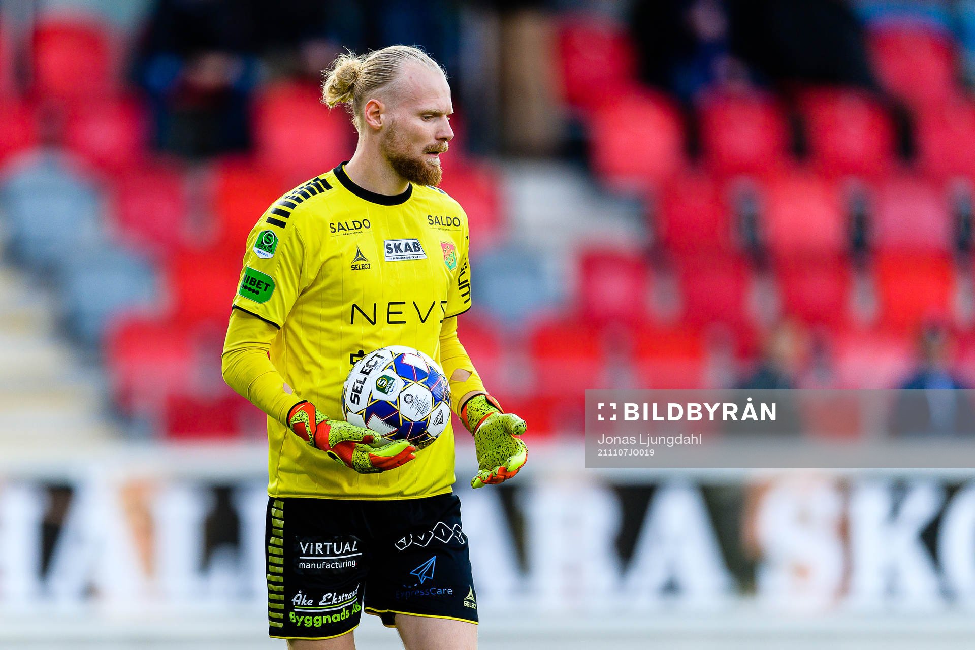 GAIS målvakt Mathias Karlsson