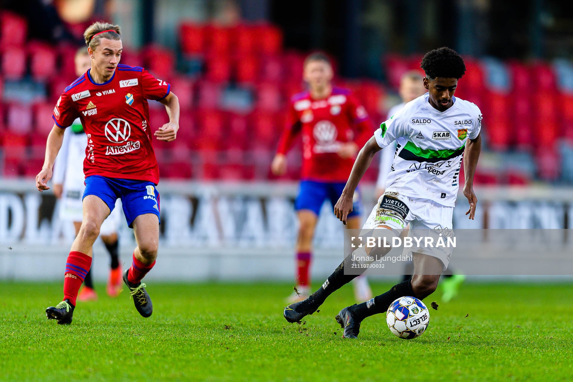 Östers Isak Magnusson och GAIS Harun Ibrahim