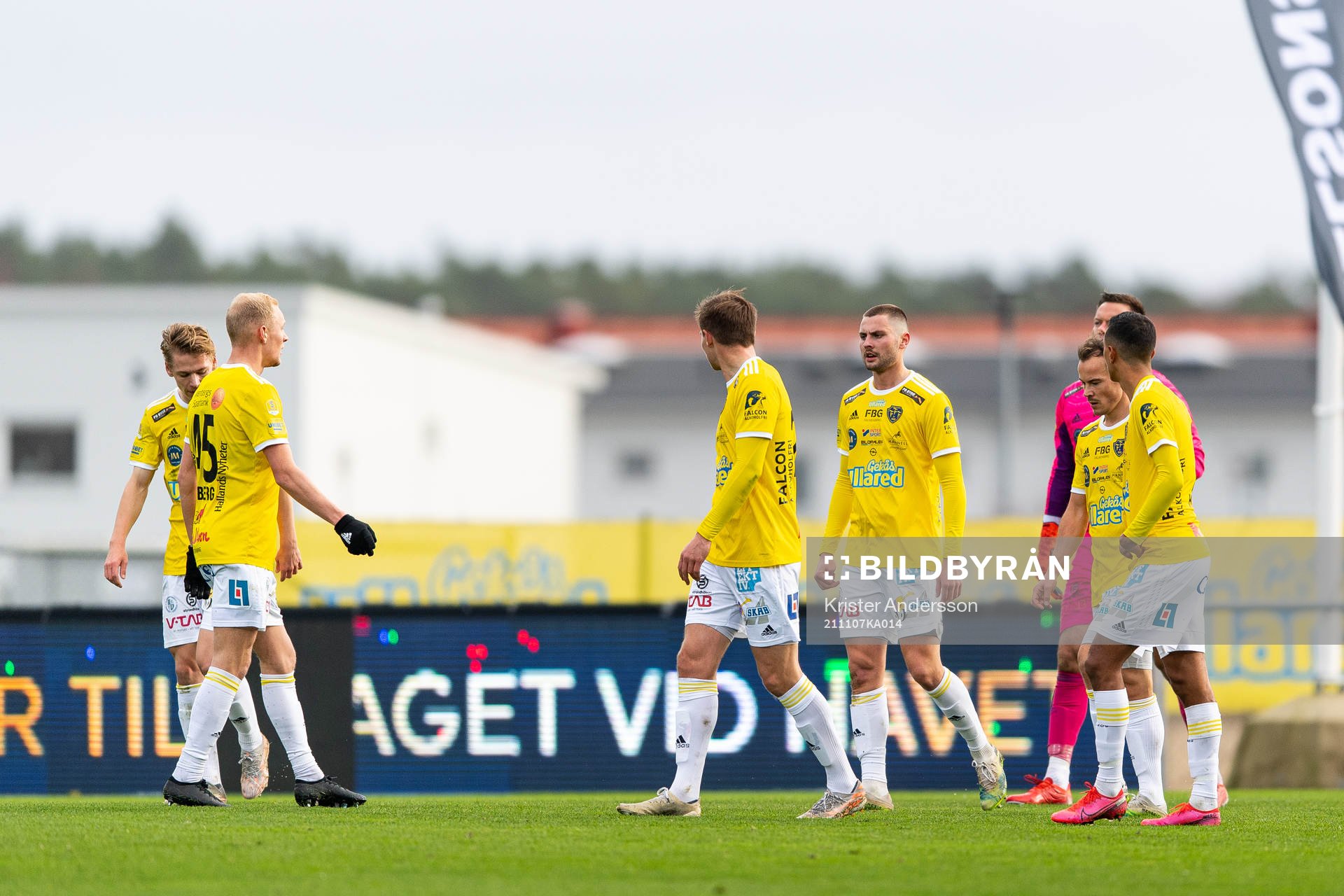 Falkenbergs spelare deppar