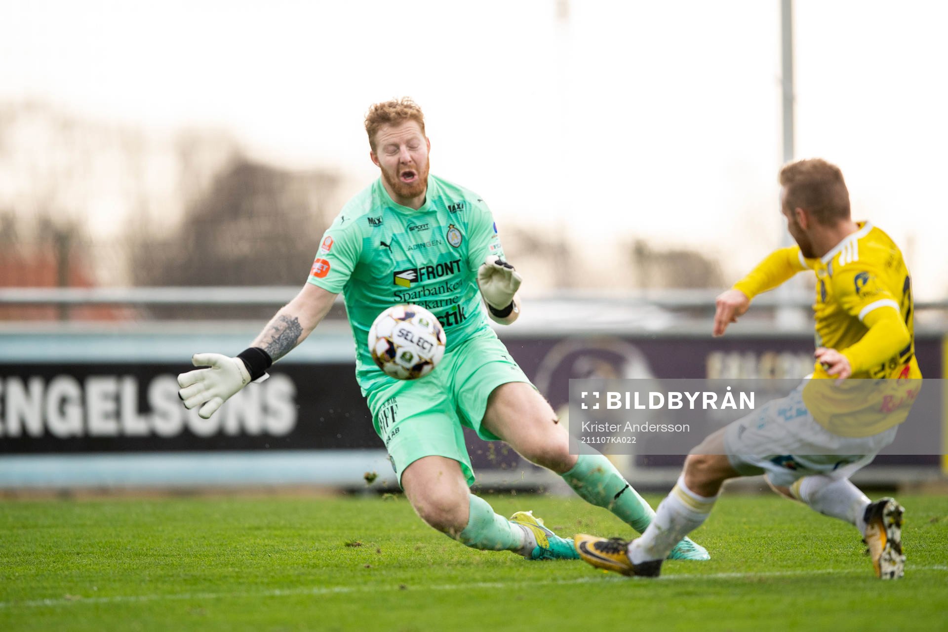 AFC Eskilstunas målvakt Nick Wolters