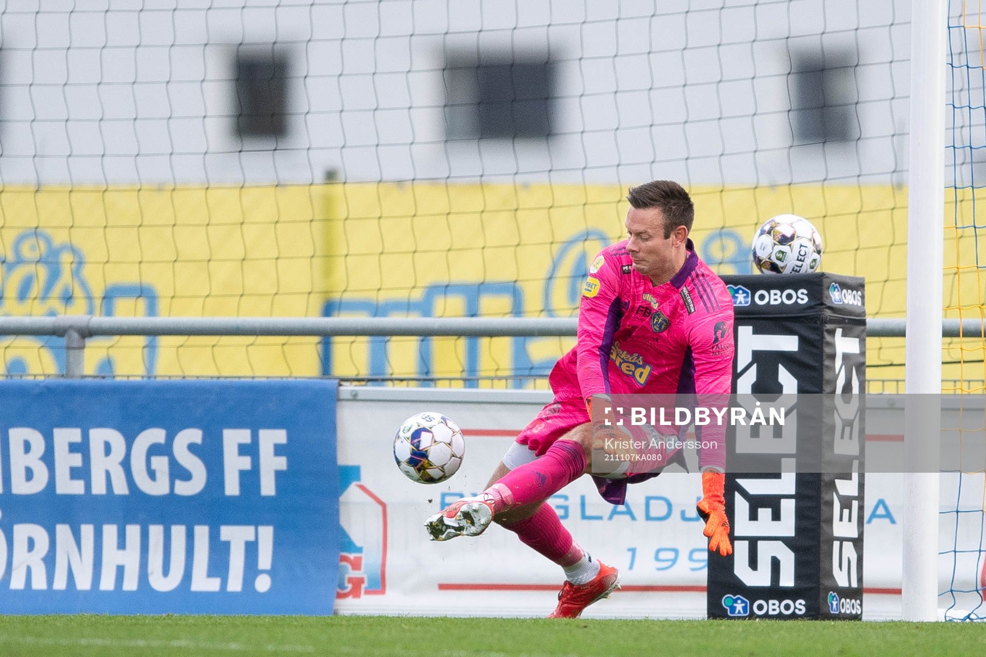 Falkenbergs målvakt Viktor Noring