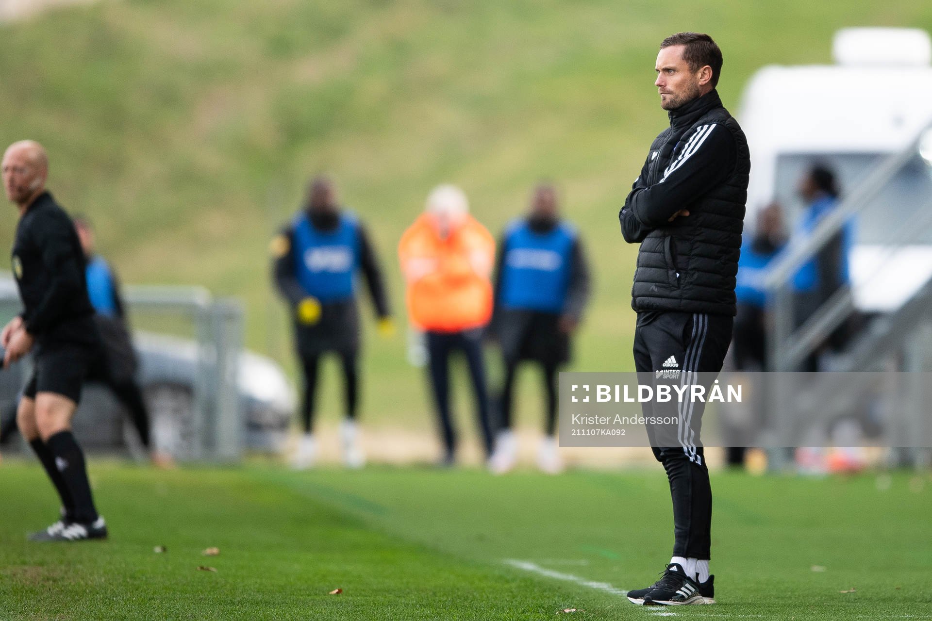 Falkenbergs tränare Tobias Tuvesson