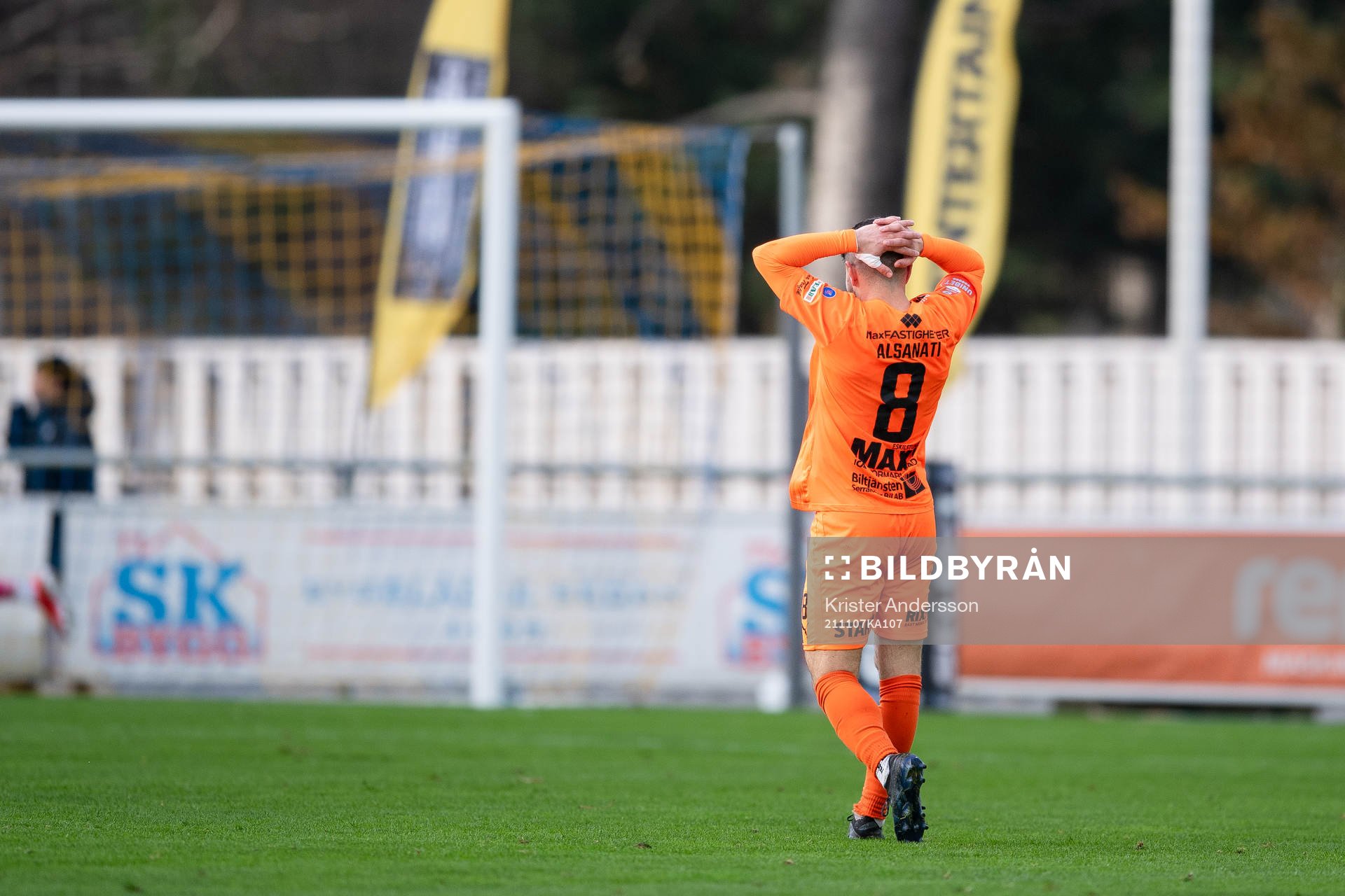 AFC Eskilstunas André Alsanati deppar
