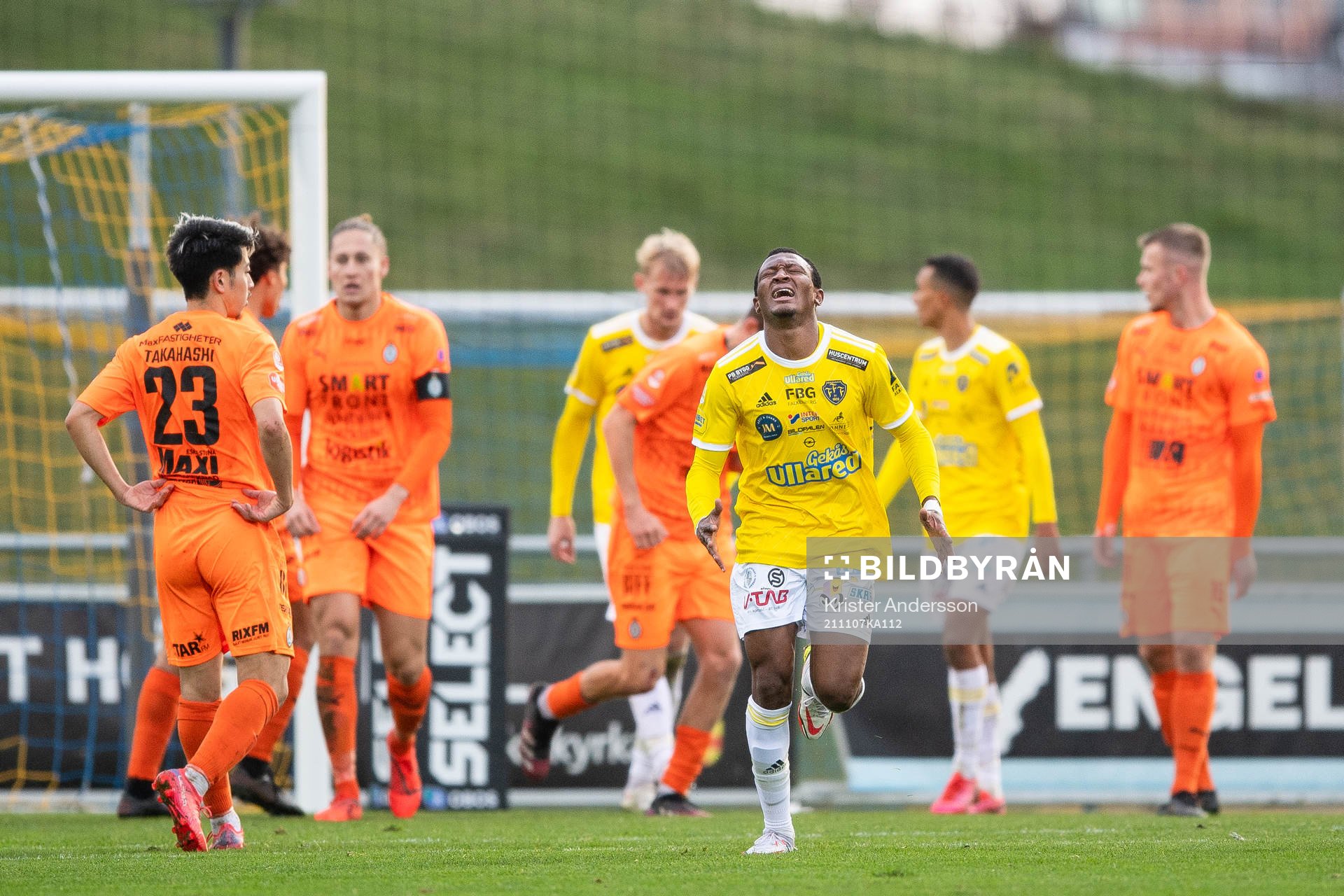 Falkenbergs Umar Bala Muhammed deppar