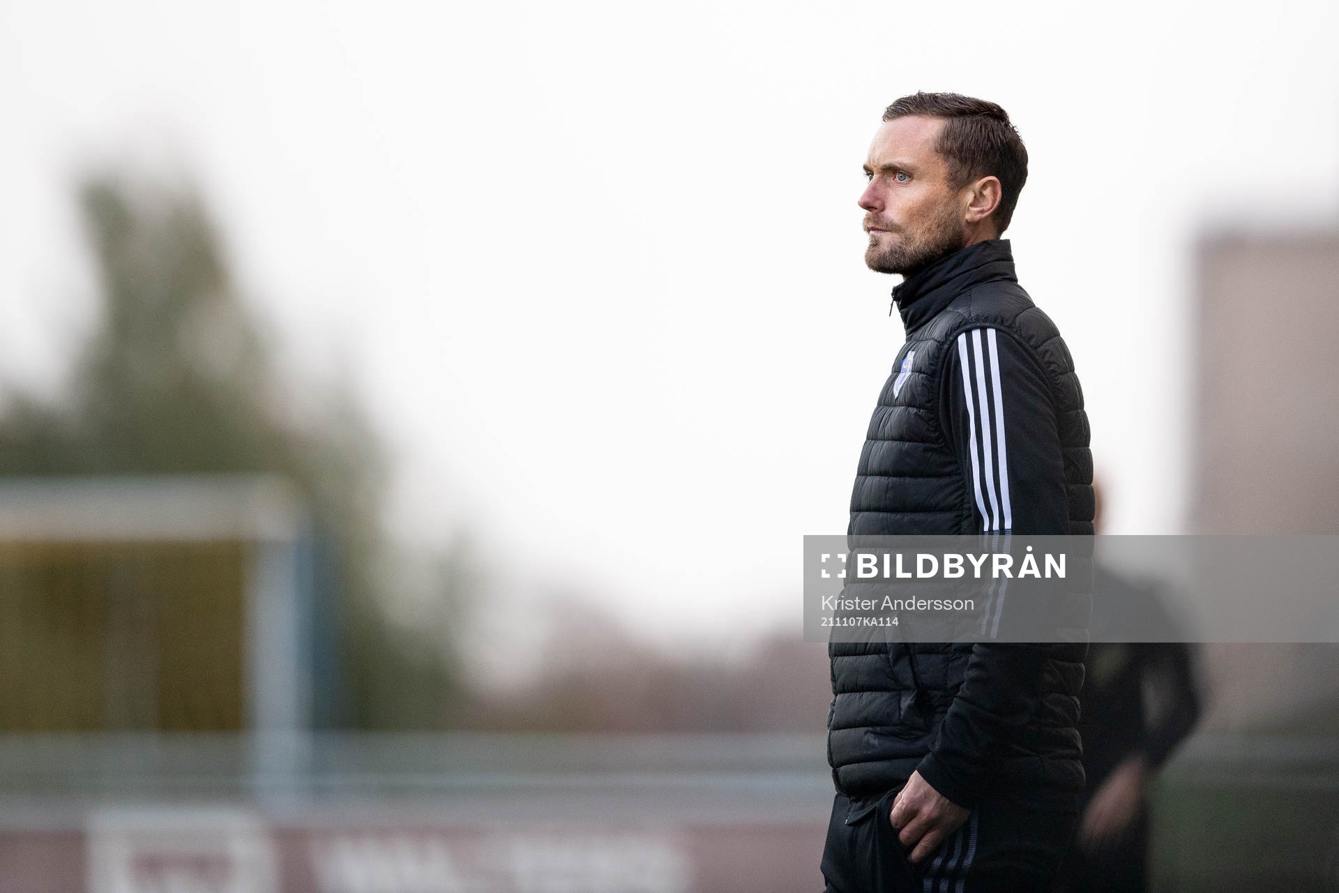 Falkenbergs tränare Tobias Tuvesson