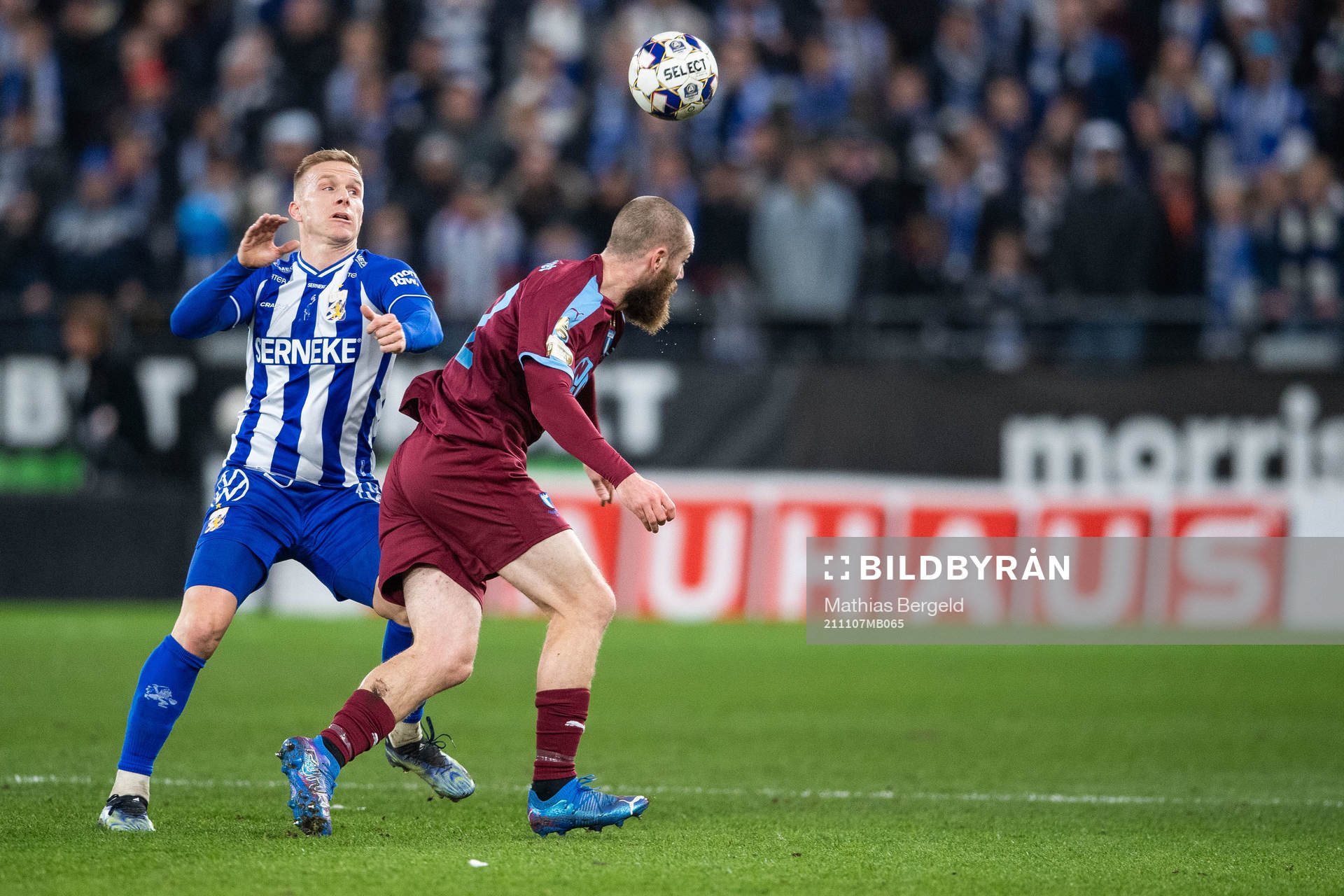 IFK Göteborgs Oscar Wendt och Malmö FFs Jo Inge Berget