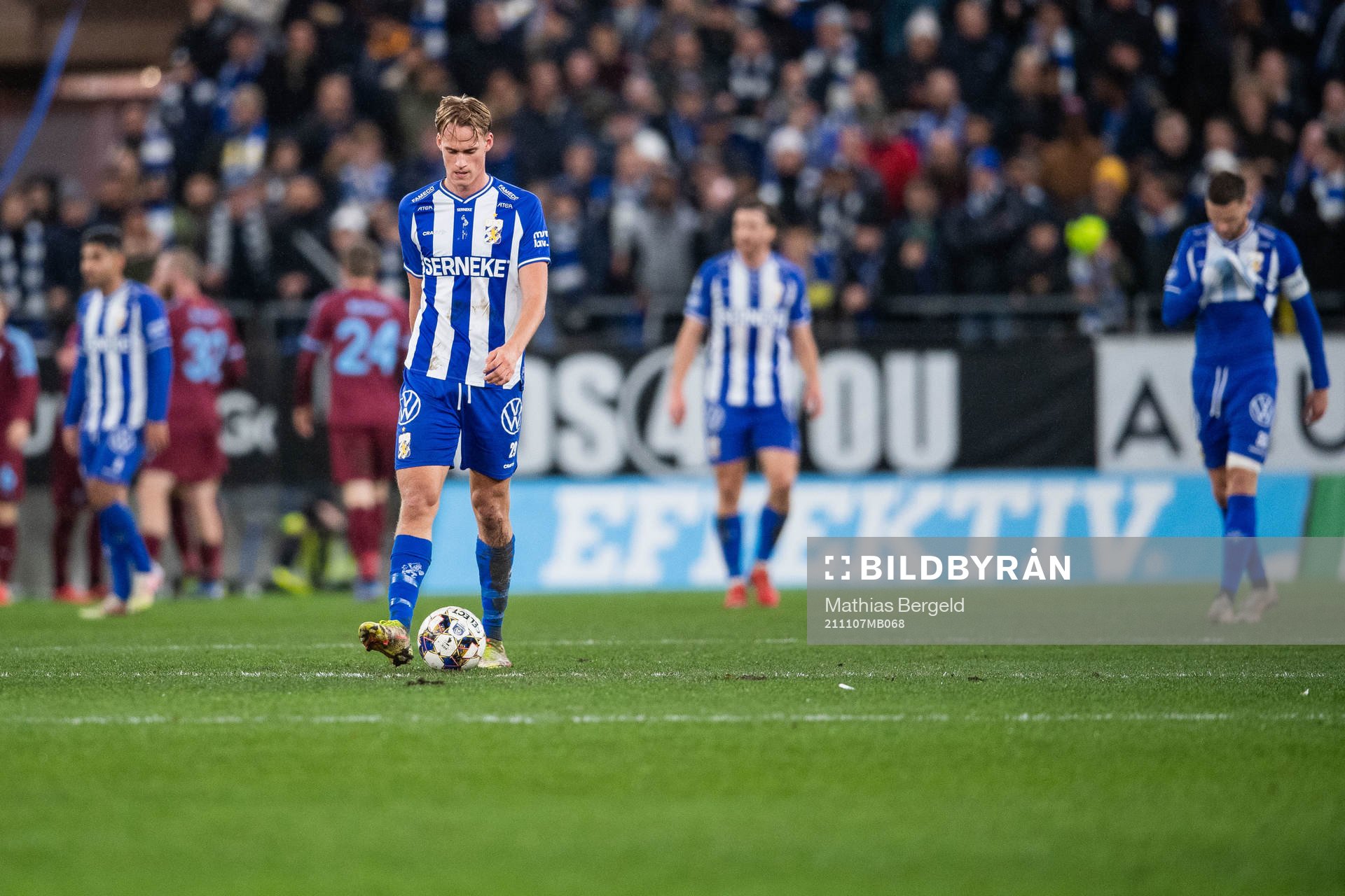 IFK Göteborgs Oscar Vilhelmsson deppar